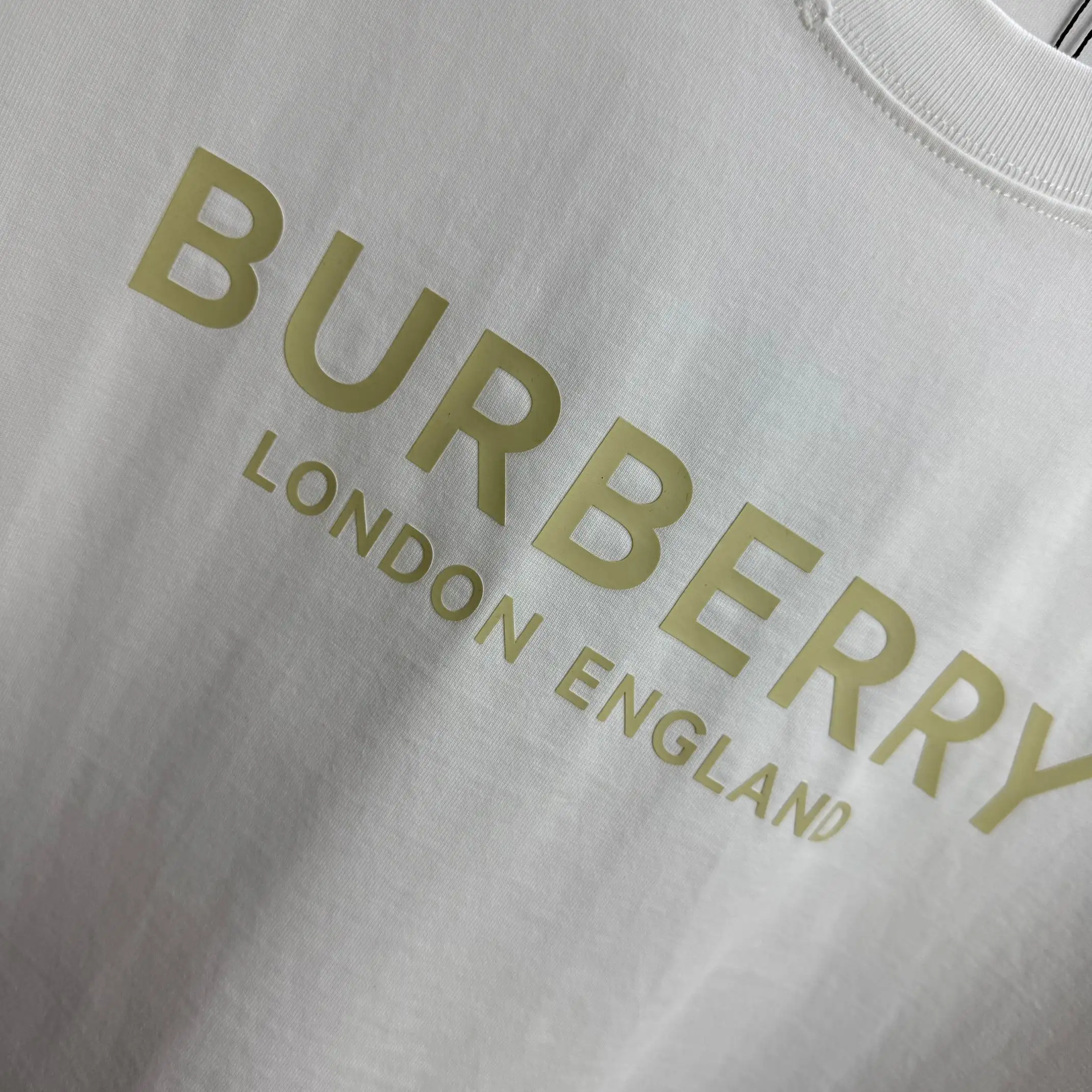 Logo Print Distressed Cotton T-Shirt D14512130 — view 5
