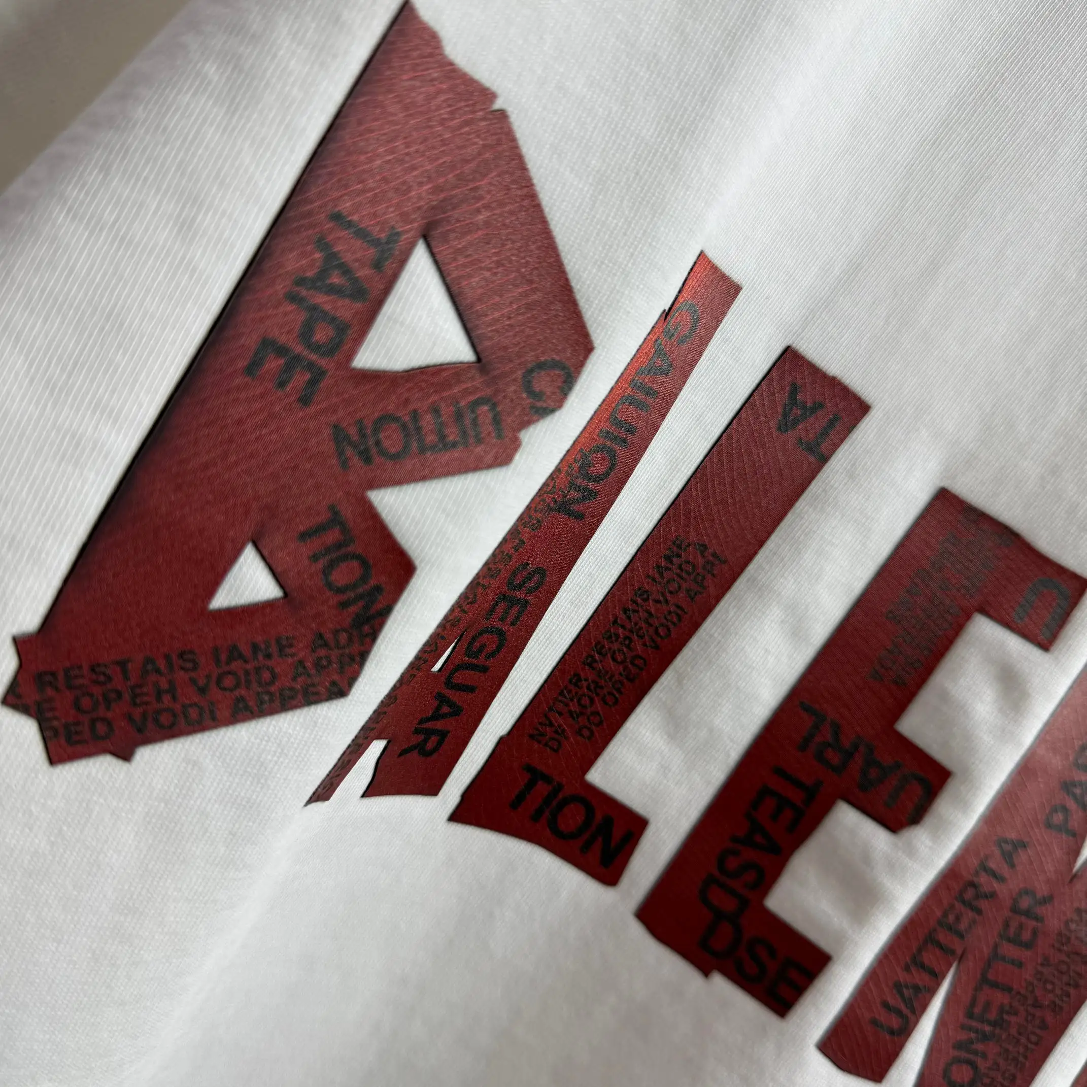 Logo-Print Distressed Cotton-Jersey T-Shirt D15015134 — view 7
