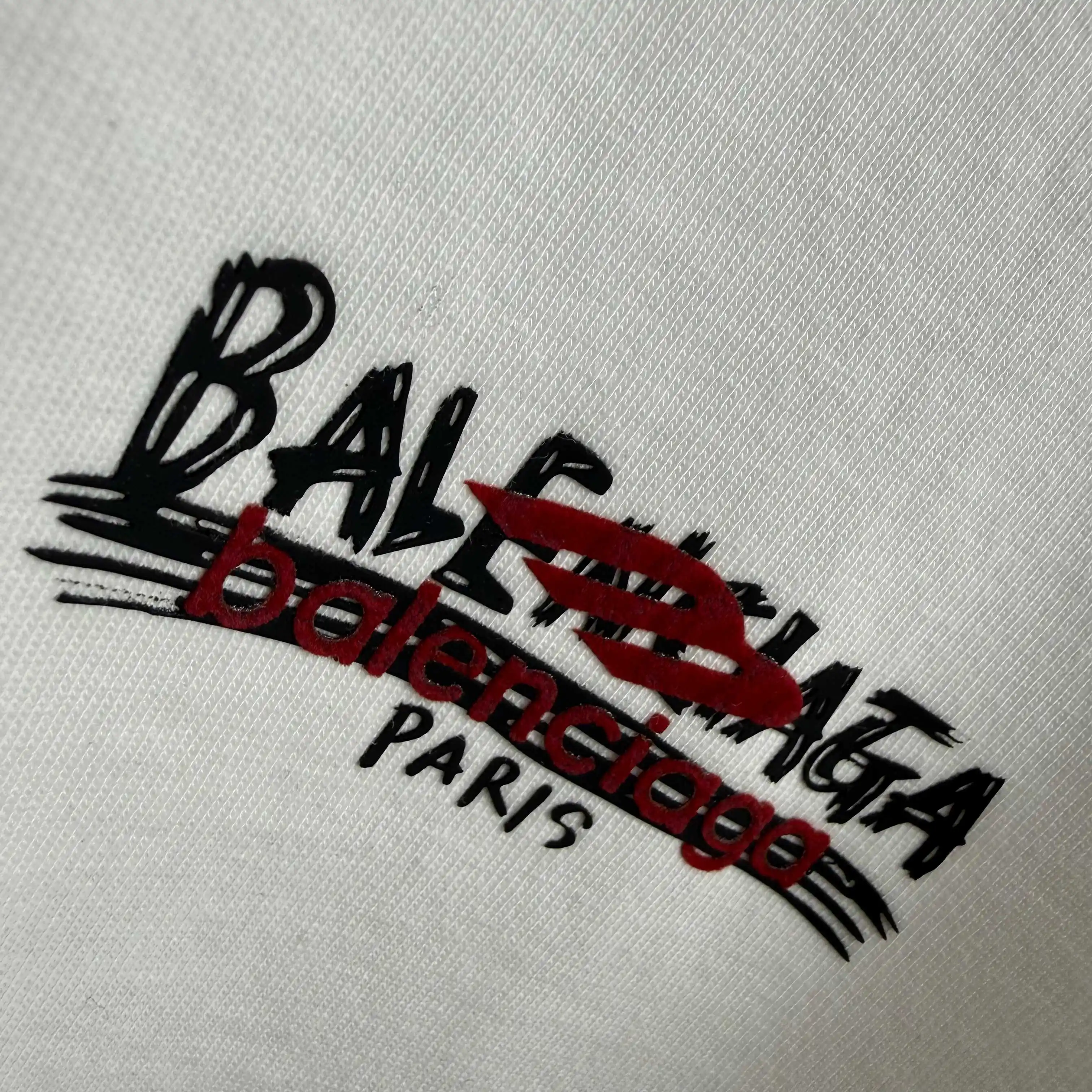 Logo Print Distressed Cotton T-Shirt D15015138 — view 5