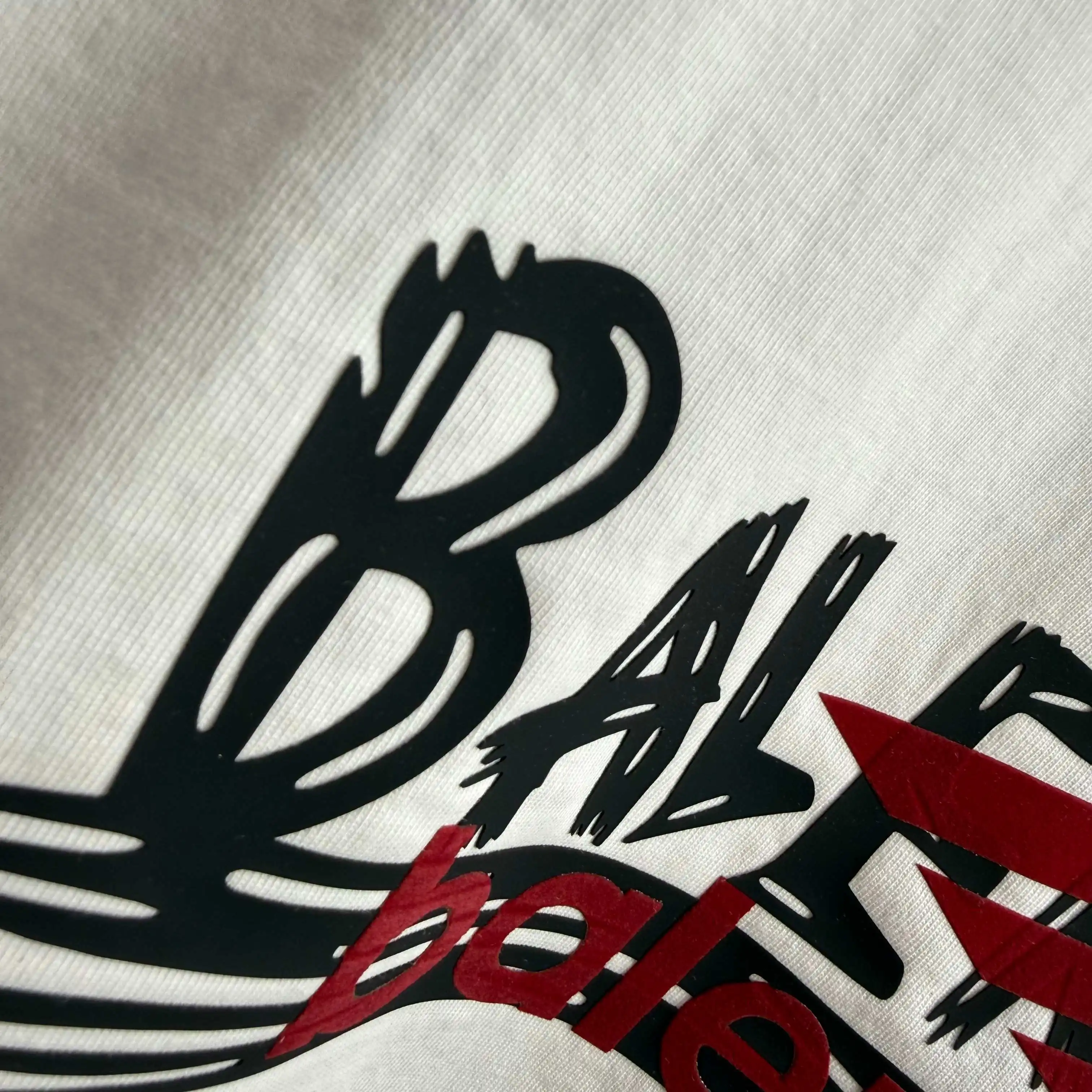 Logo Print Distressed Cotton T-Shirt D15015138 — view 7