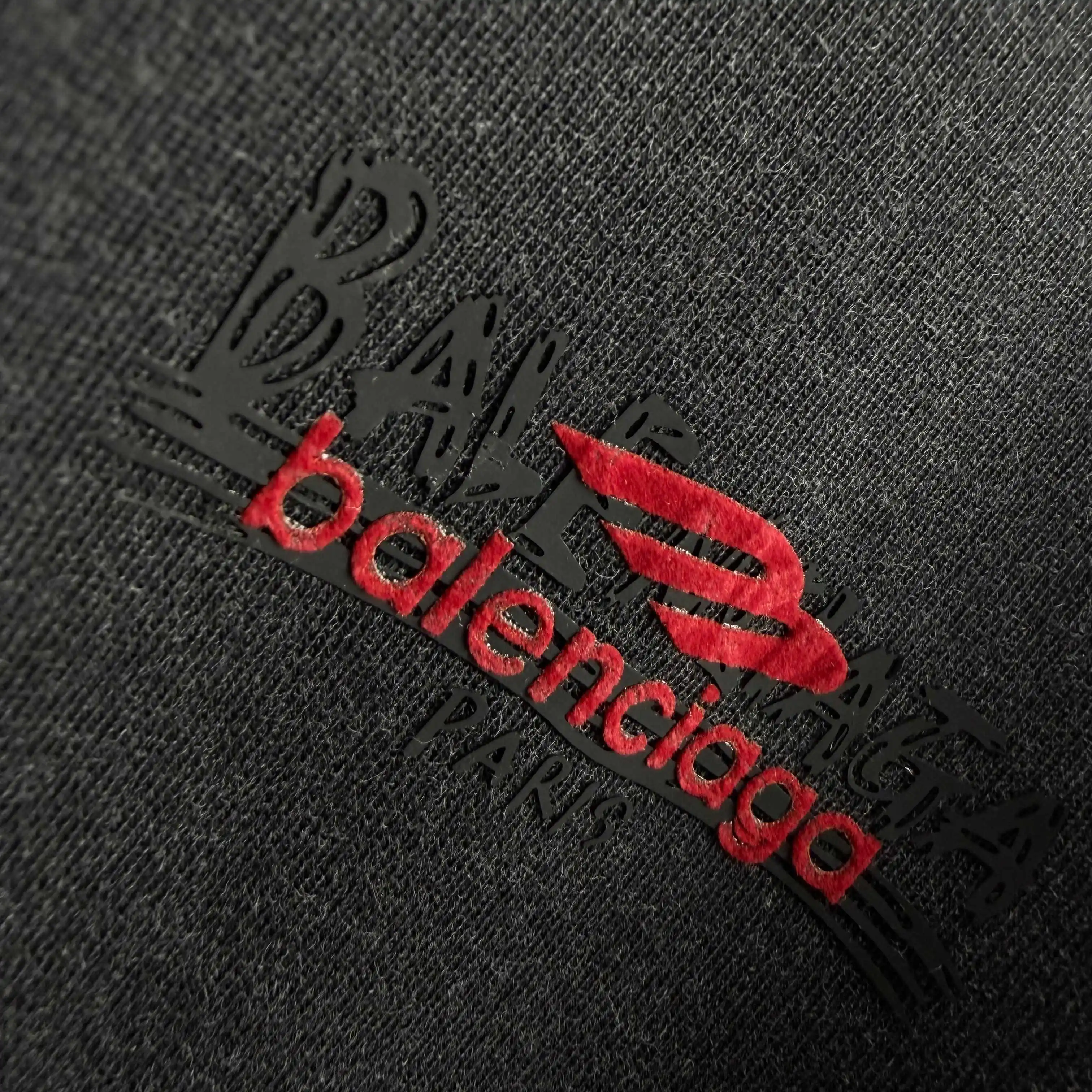 Logo-Print Distressed Washed Cotton T-Shirt D15015139 — view 5