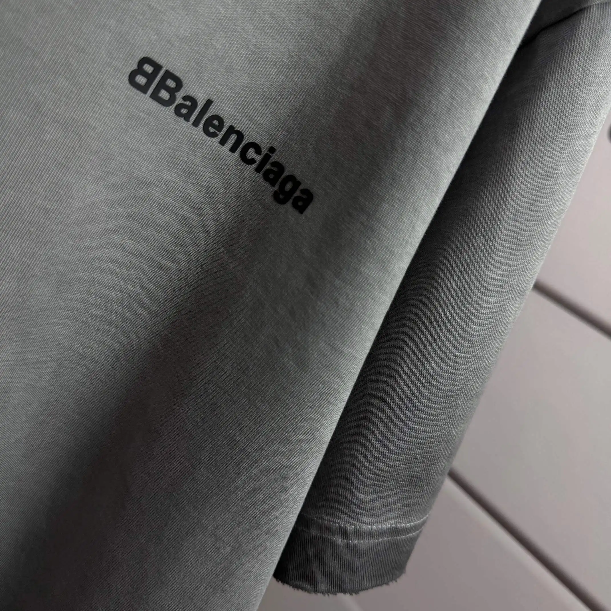 Logo Print Washed Cotton T-Shirt D15015143 — view 6
