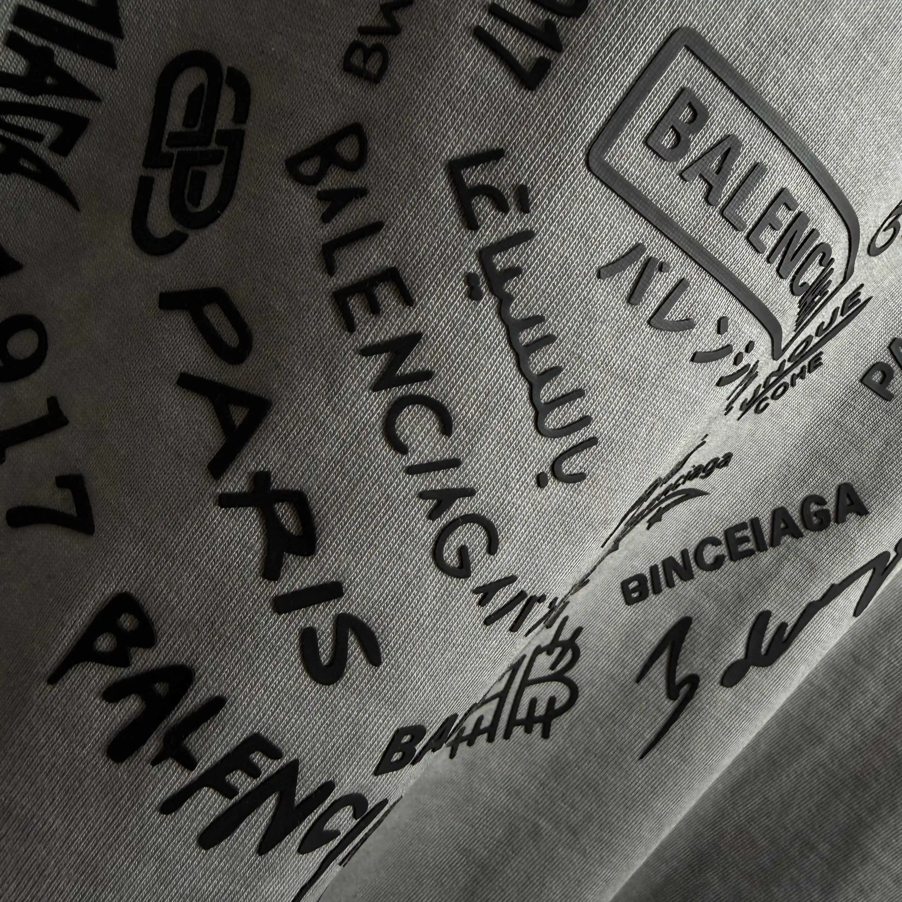 Logo Print Washed Cotton T-Shirt D15015143 — view 9