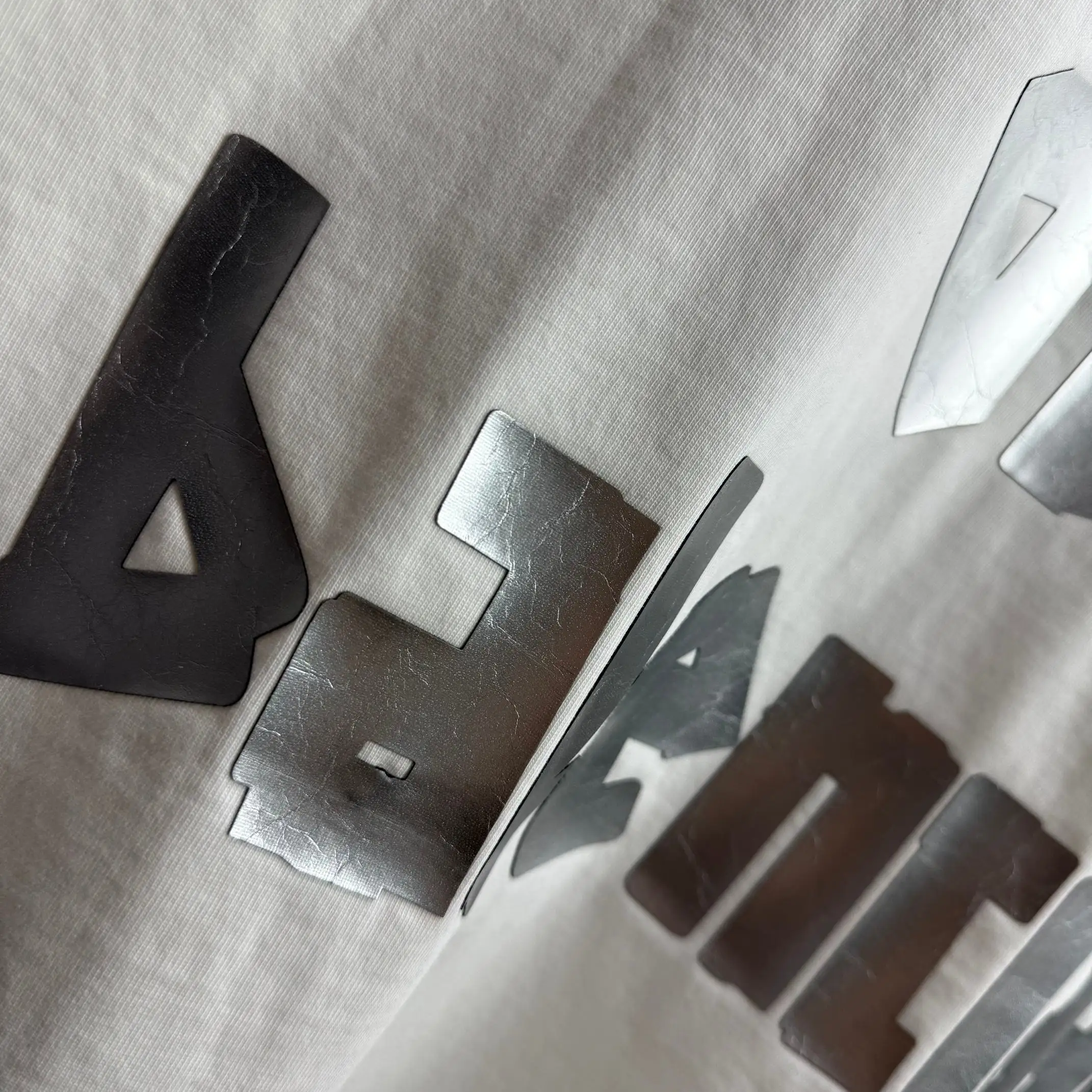 Distressed Logo-Print Cotton-Jersey T-Shirt D15015144 — view 7