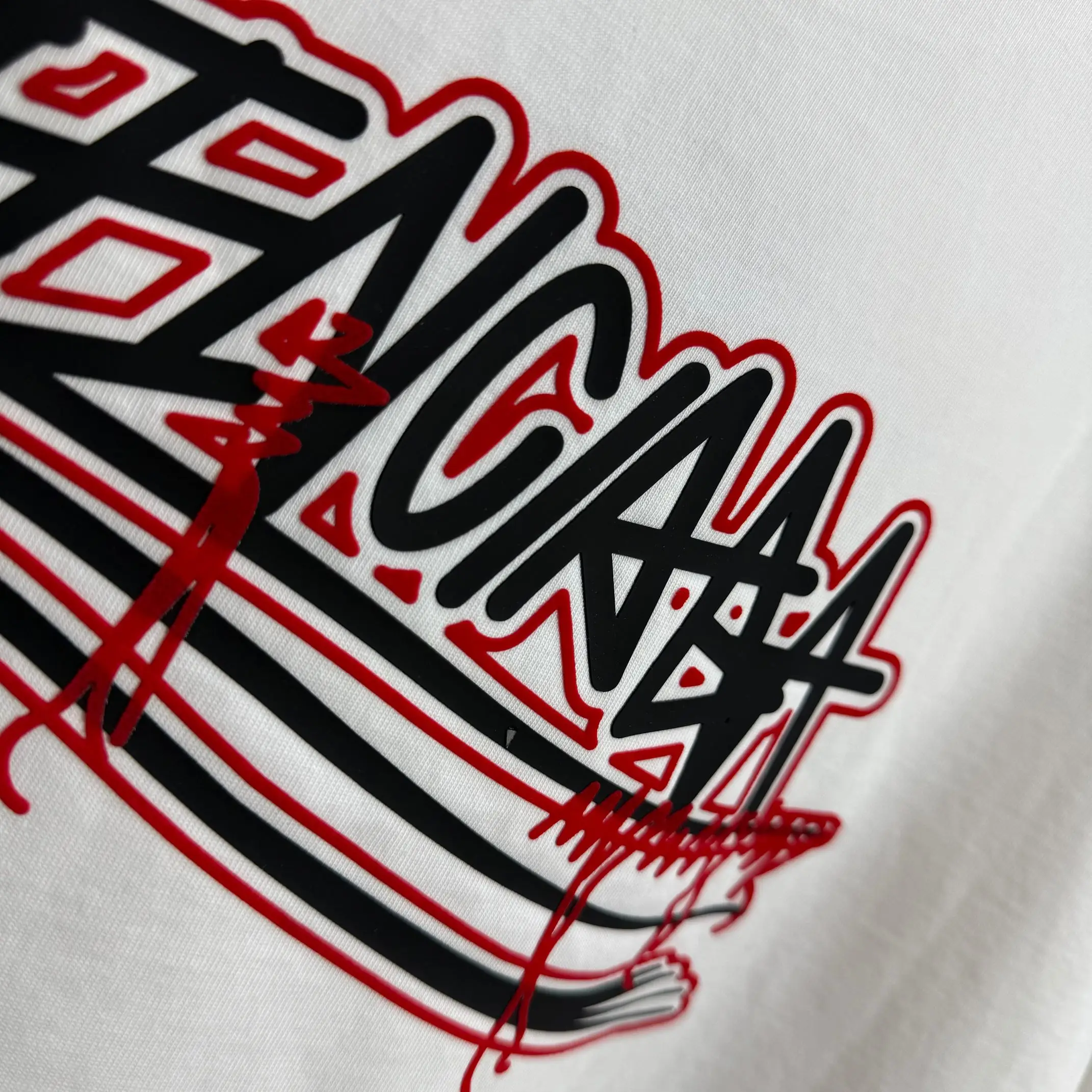 Distressed Logo-Print Cotton-Jersey T-Shirt D15015107 — view 9