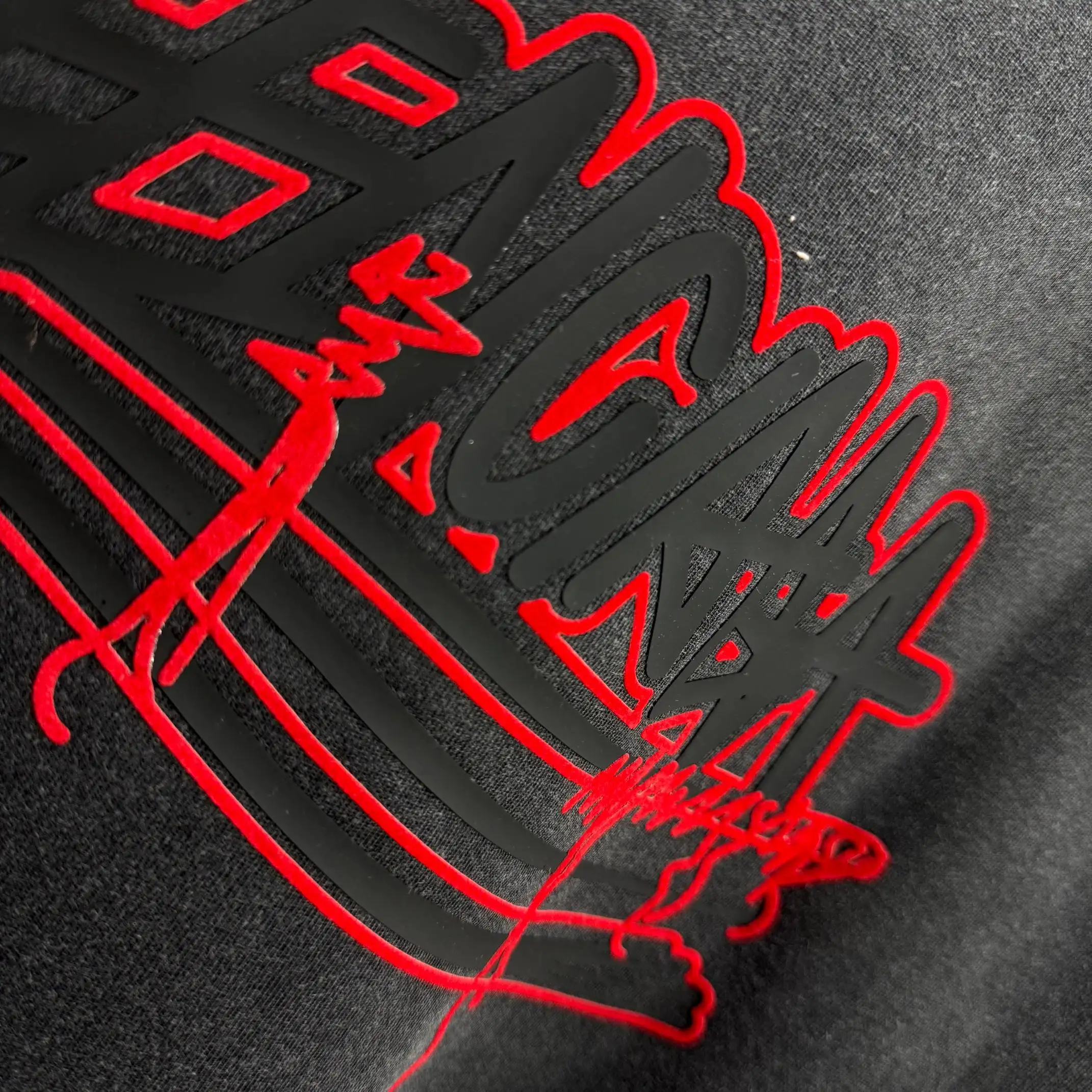 Distressed Logo-Print Cotton-Jersey T-Shirt D15015108 — view 9
