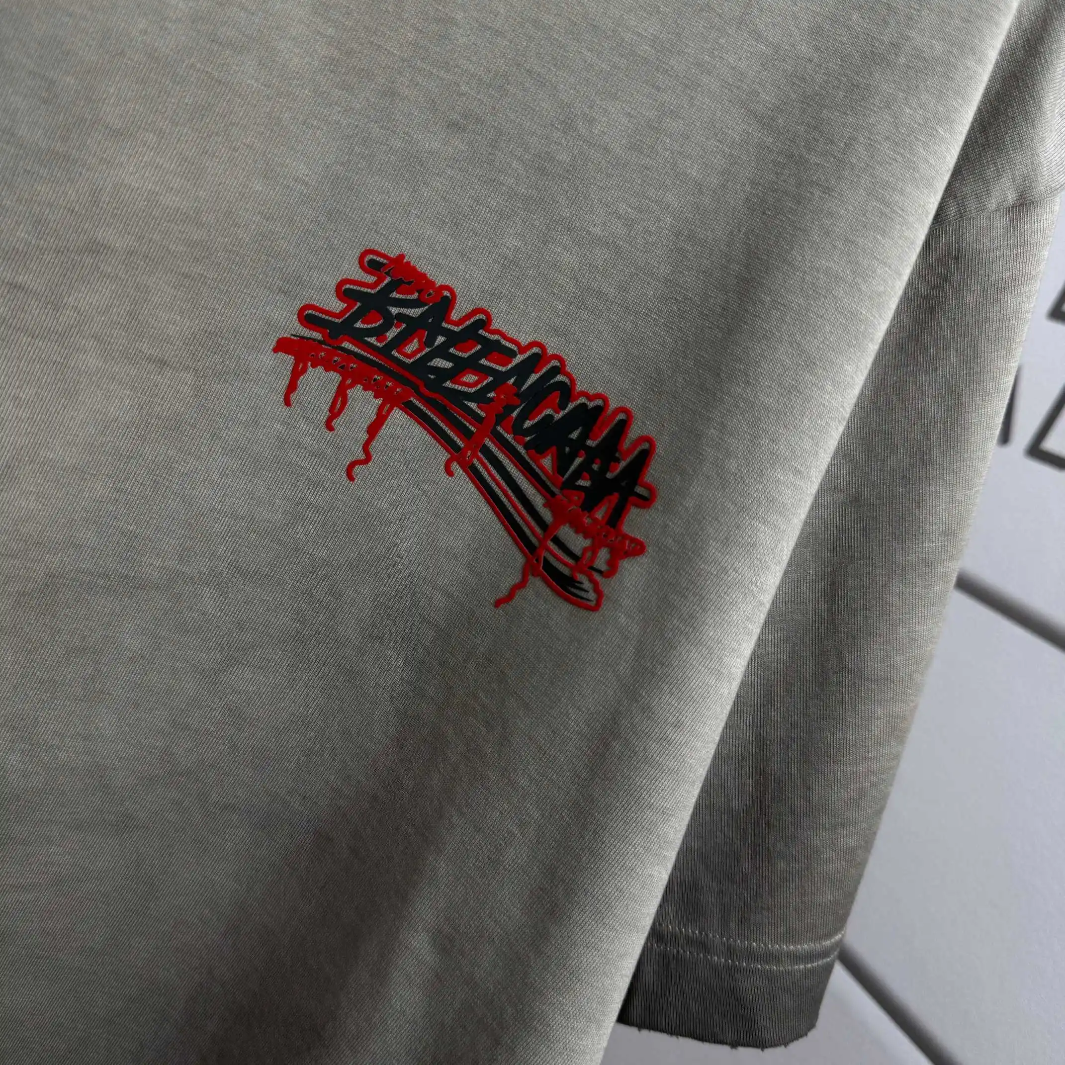 Logo Graphic Washed Cotton T-Shirt D15015110 — view 6