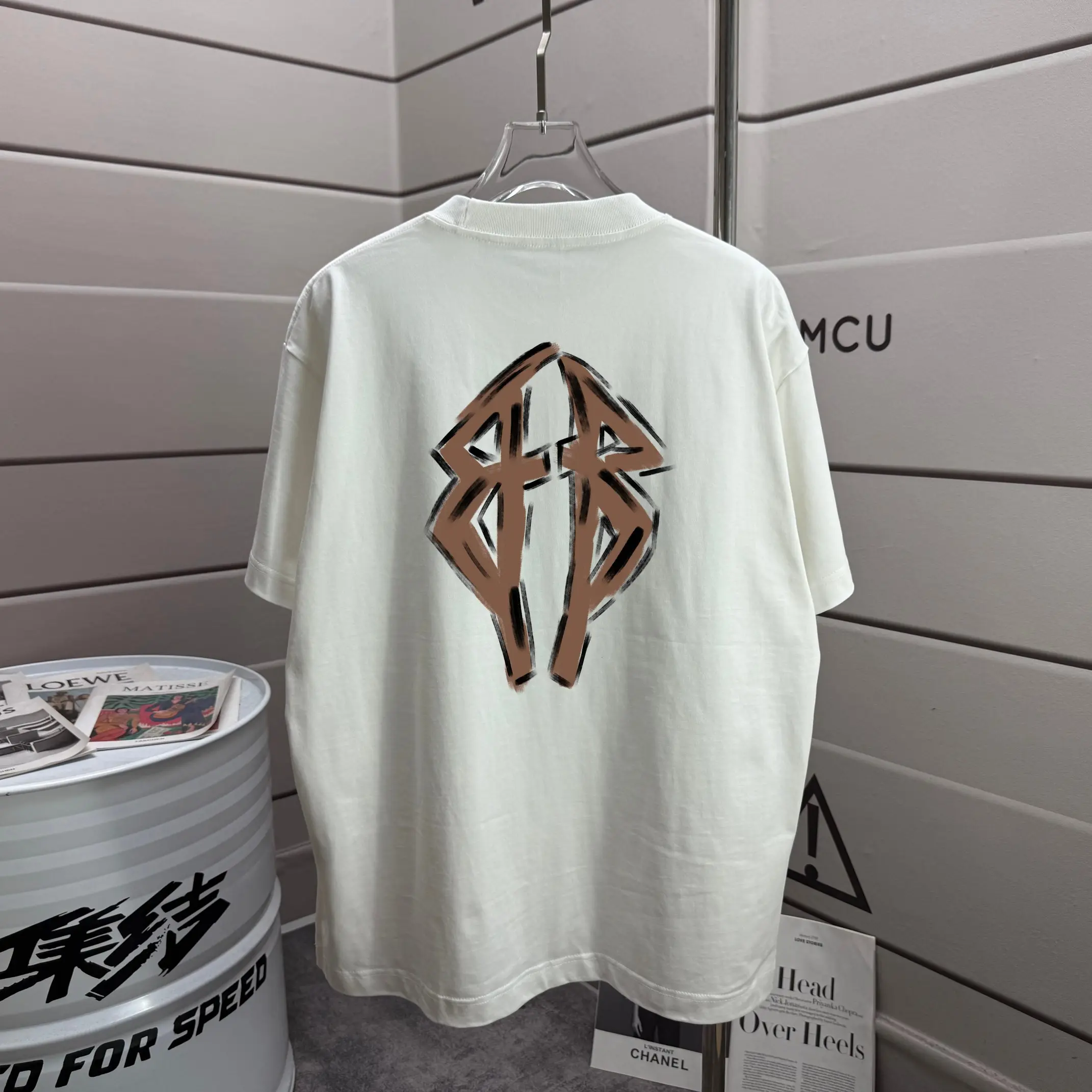 Graffiti Logo Cotton Jersey T-Shirt D15012915 — view 2