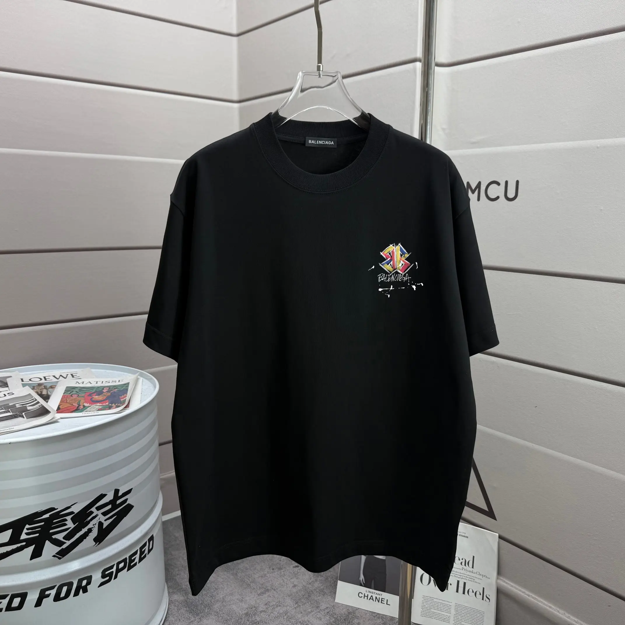 Logo Print Cotton Jersey T-Shirt D15012912 — view 2