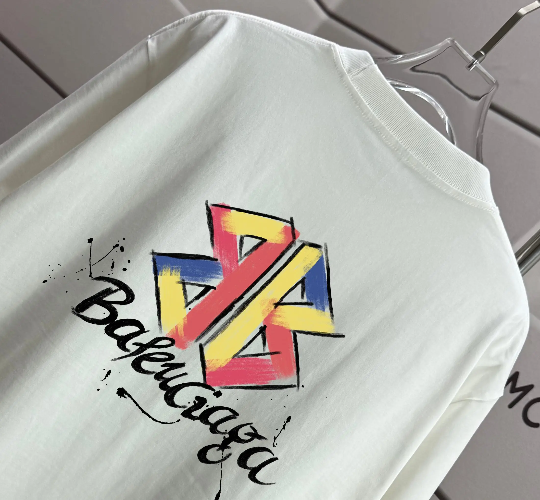 Logo Graphic Print Cotton T-Shirt D15012911 — view 3