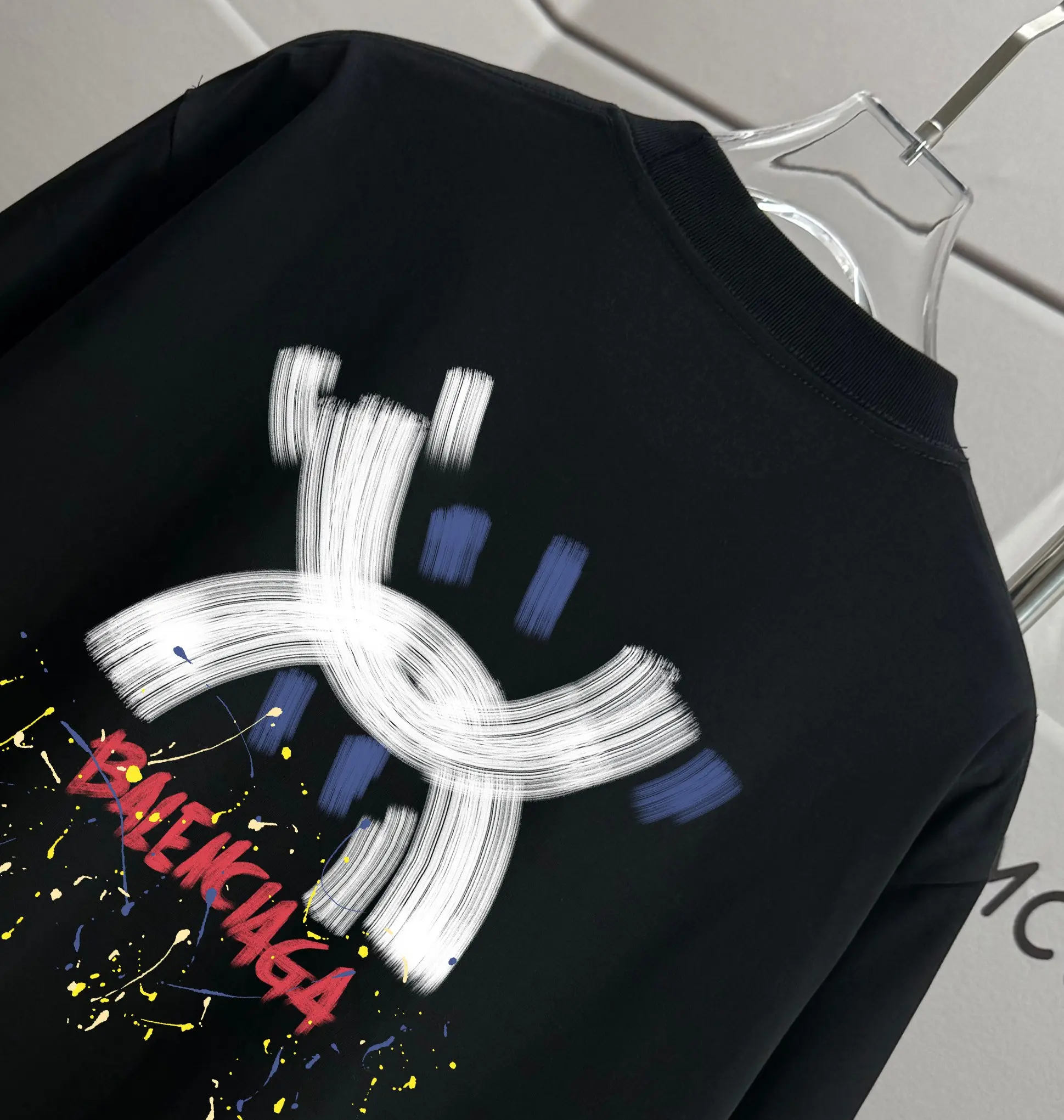 Logo Graphic Print Cotton T-Shirt D15012908 — view 3