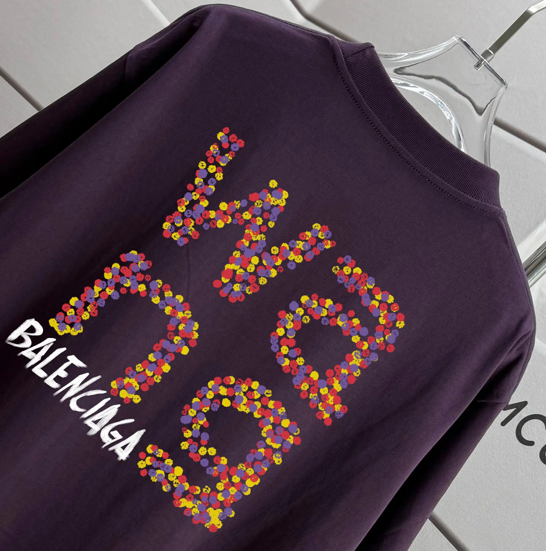 Logo Print Cotton Jersey T-Shirt D15012905 — view 3