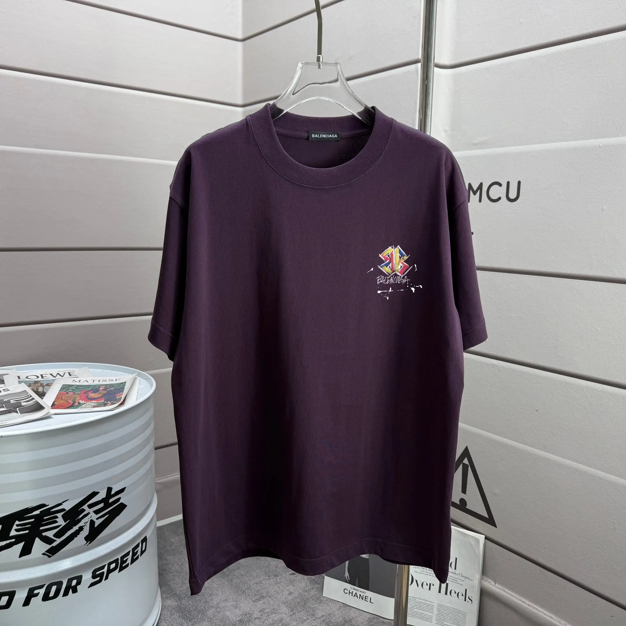 Logo Graphic Oversized Cotton T-Shirt D15012913 — view 2