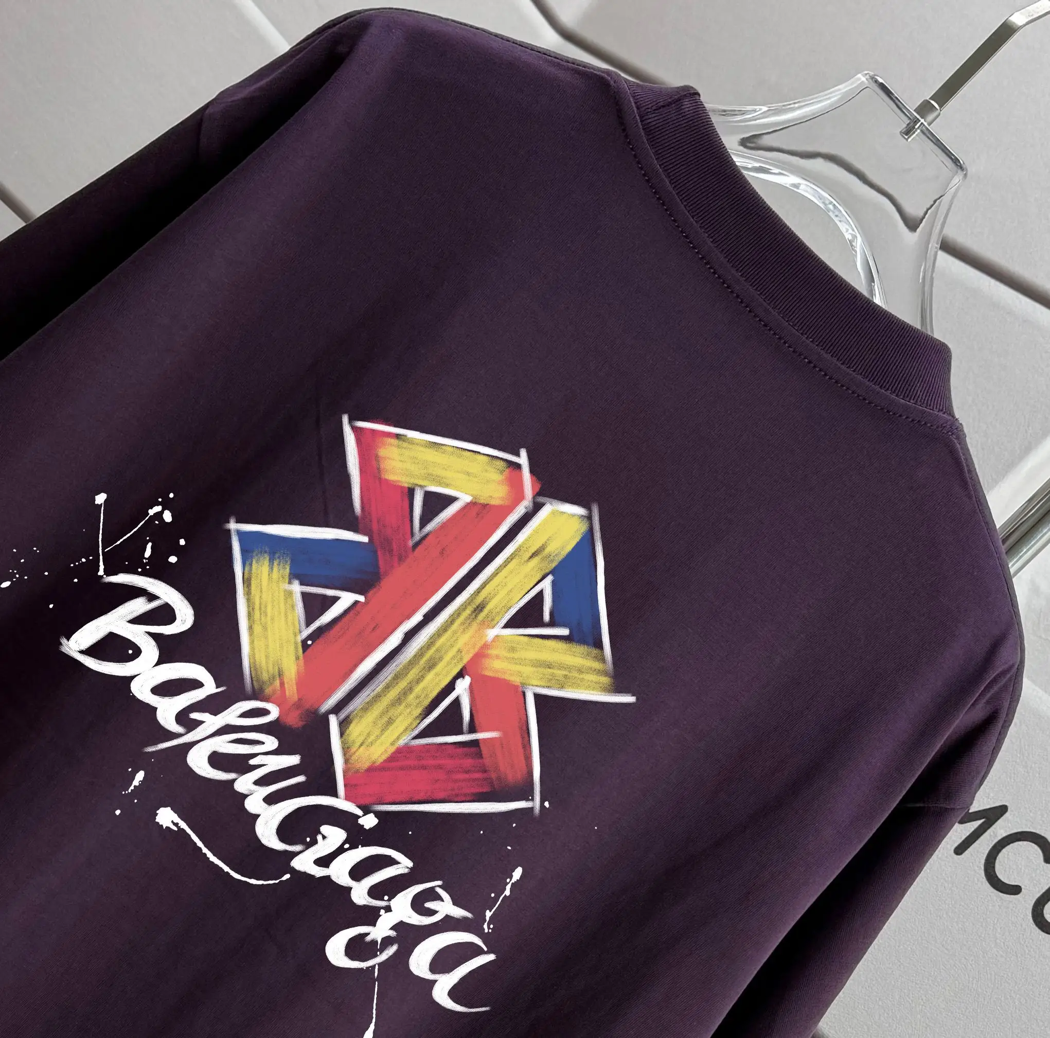 Logo Graphic Oversized Cotton T-Shirt D15012913 — view 3