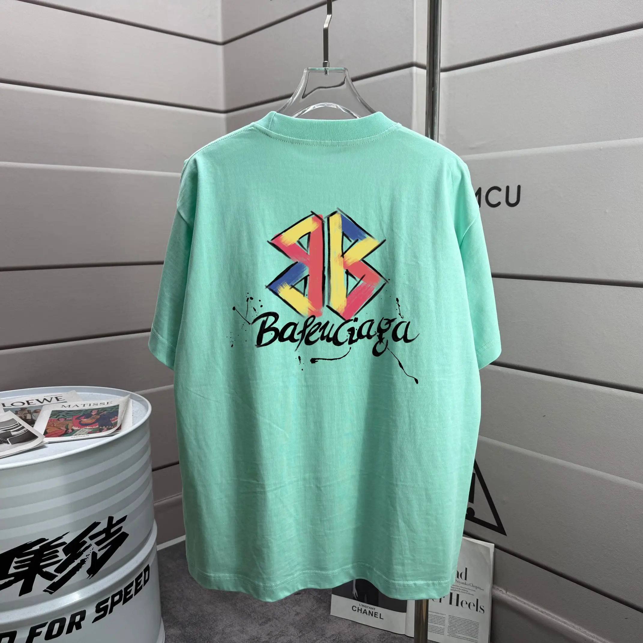Logo Print Cotton Jersey T-Shirt D15012914