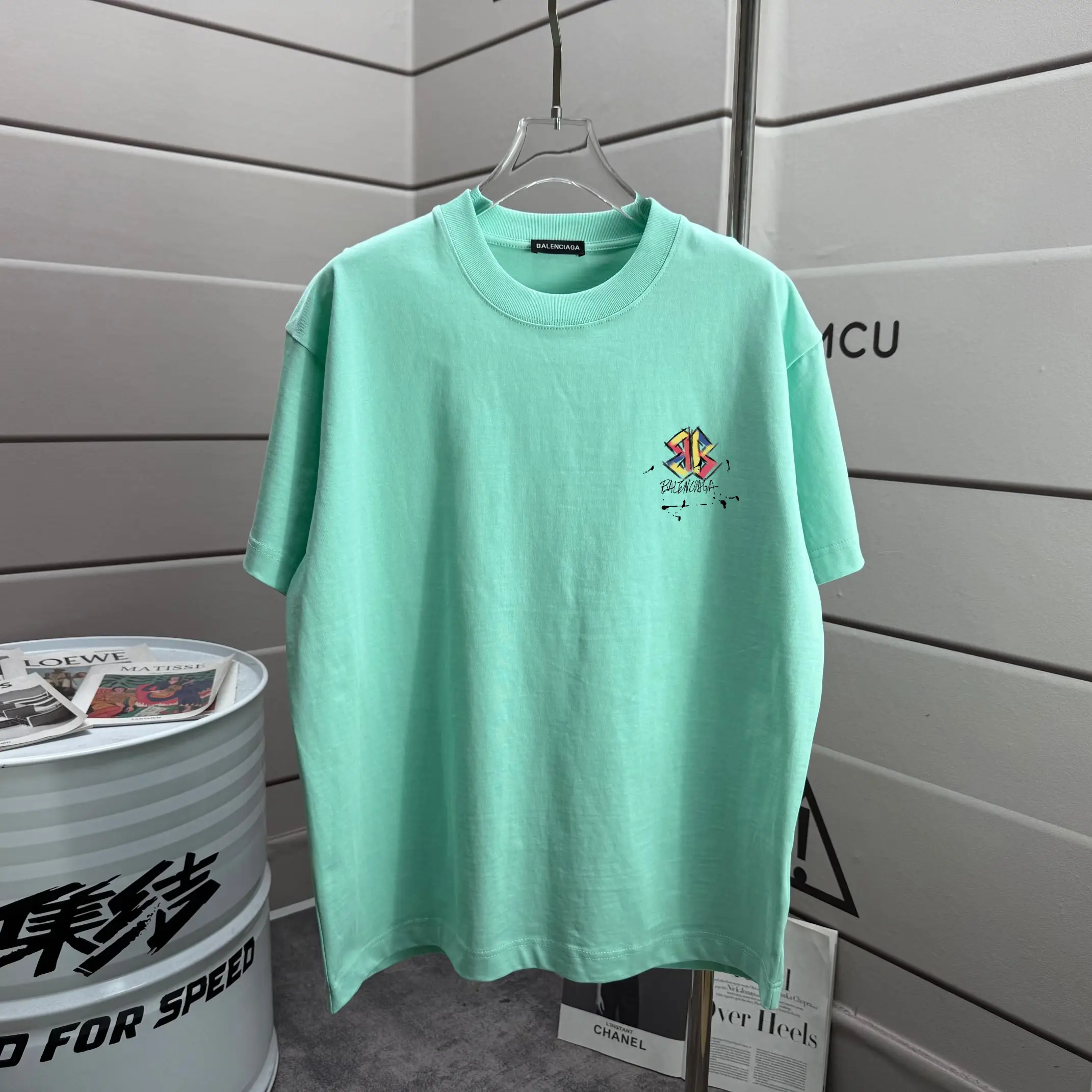 Logo Print Cotton Jersey T-Shirt D15012914 — view 2