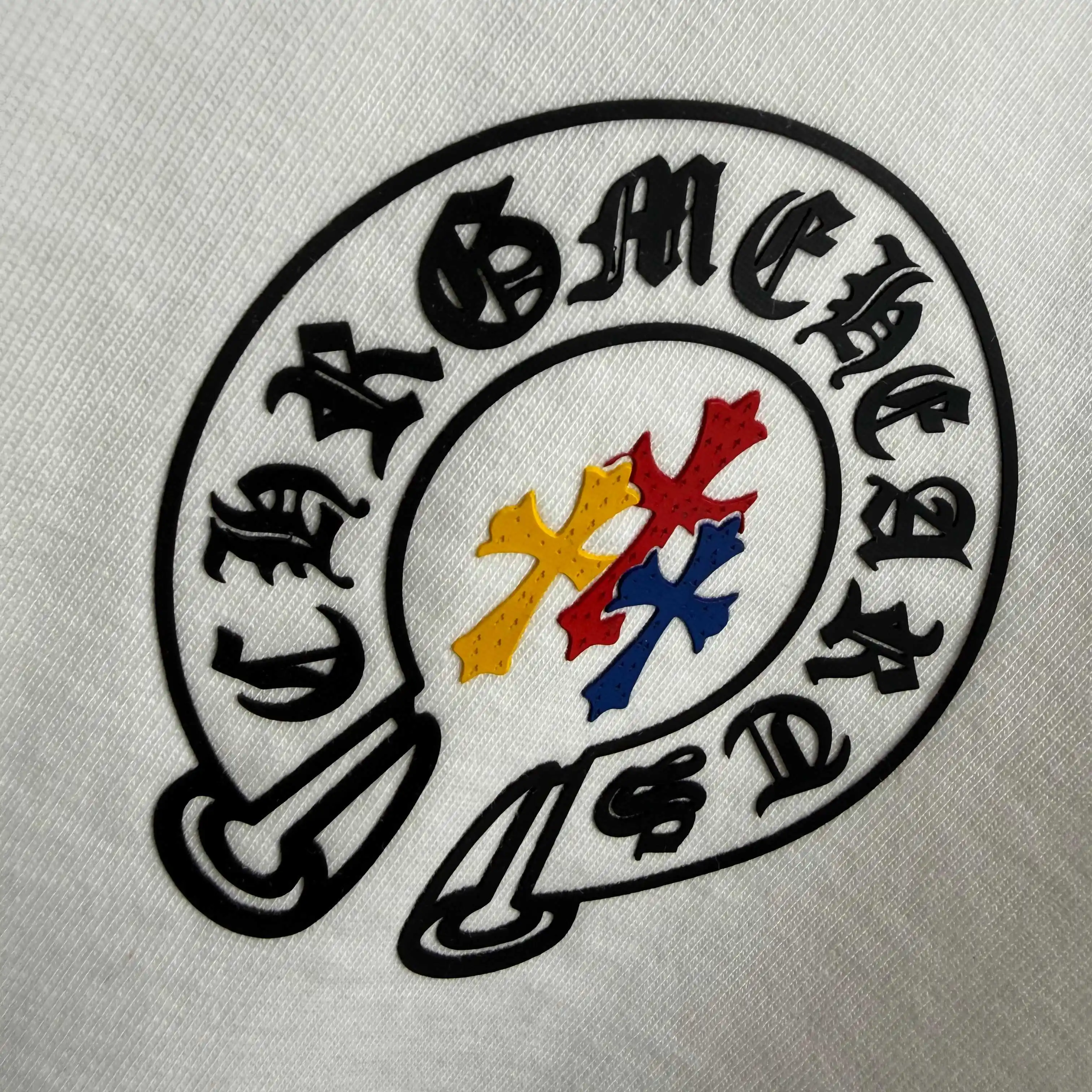 Logo Graphic Distressed Cotton T-Shirt D15015115 — view 5
