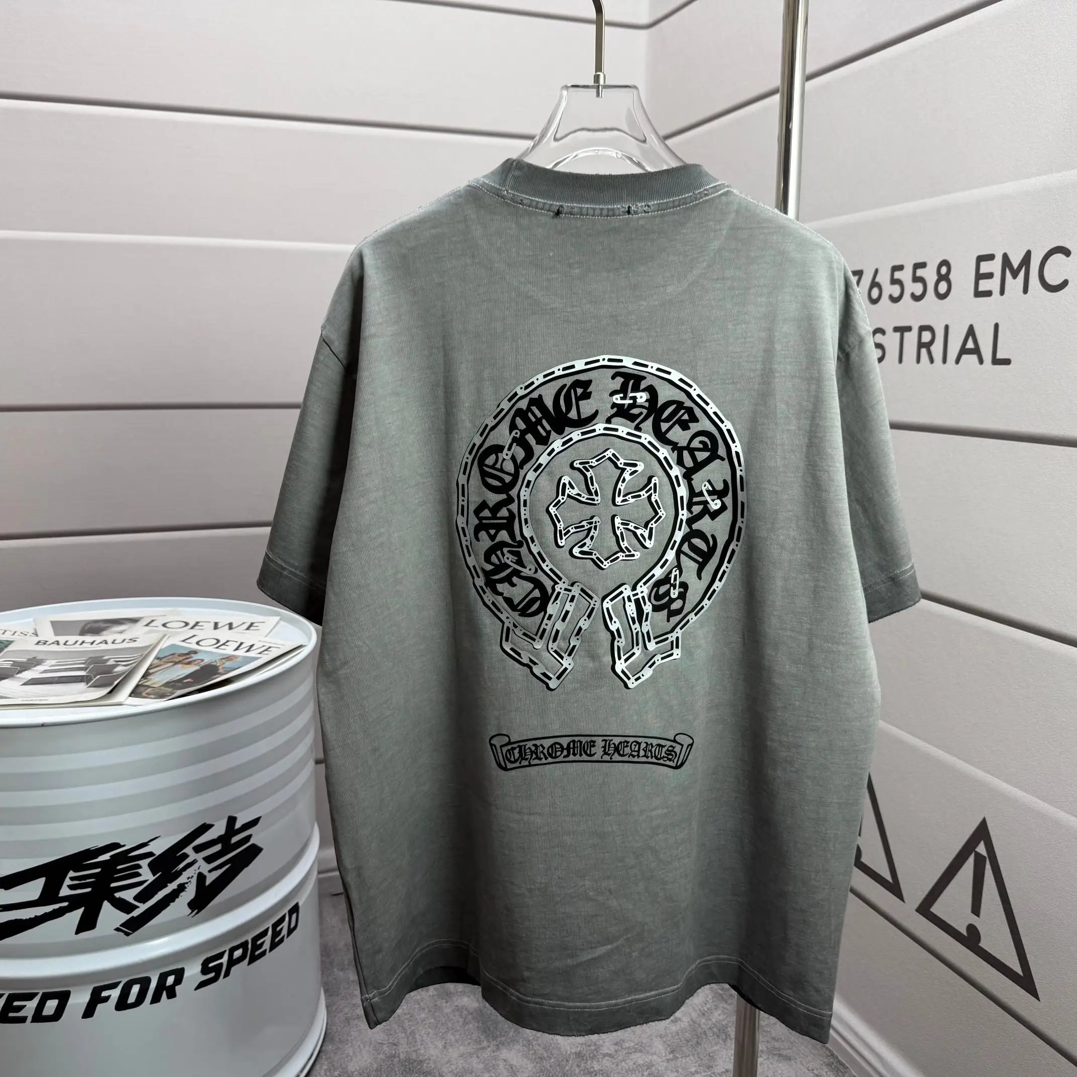 Logo Graphic Washed Cotton T-Shirt D15012112 — view 2