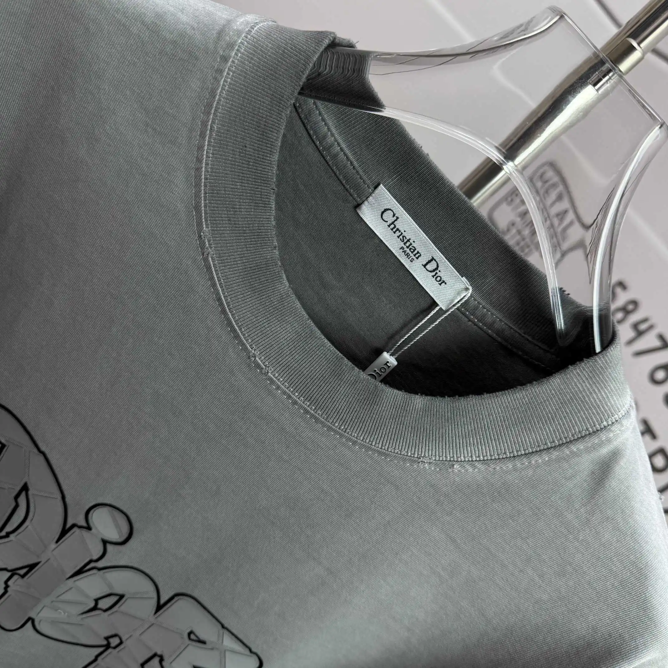 Logo Graphic Washed Cotton T-Shirt D15015149 — view 3