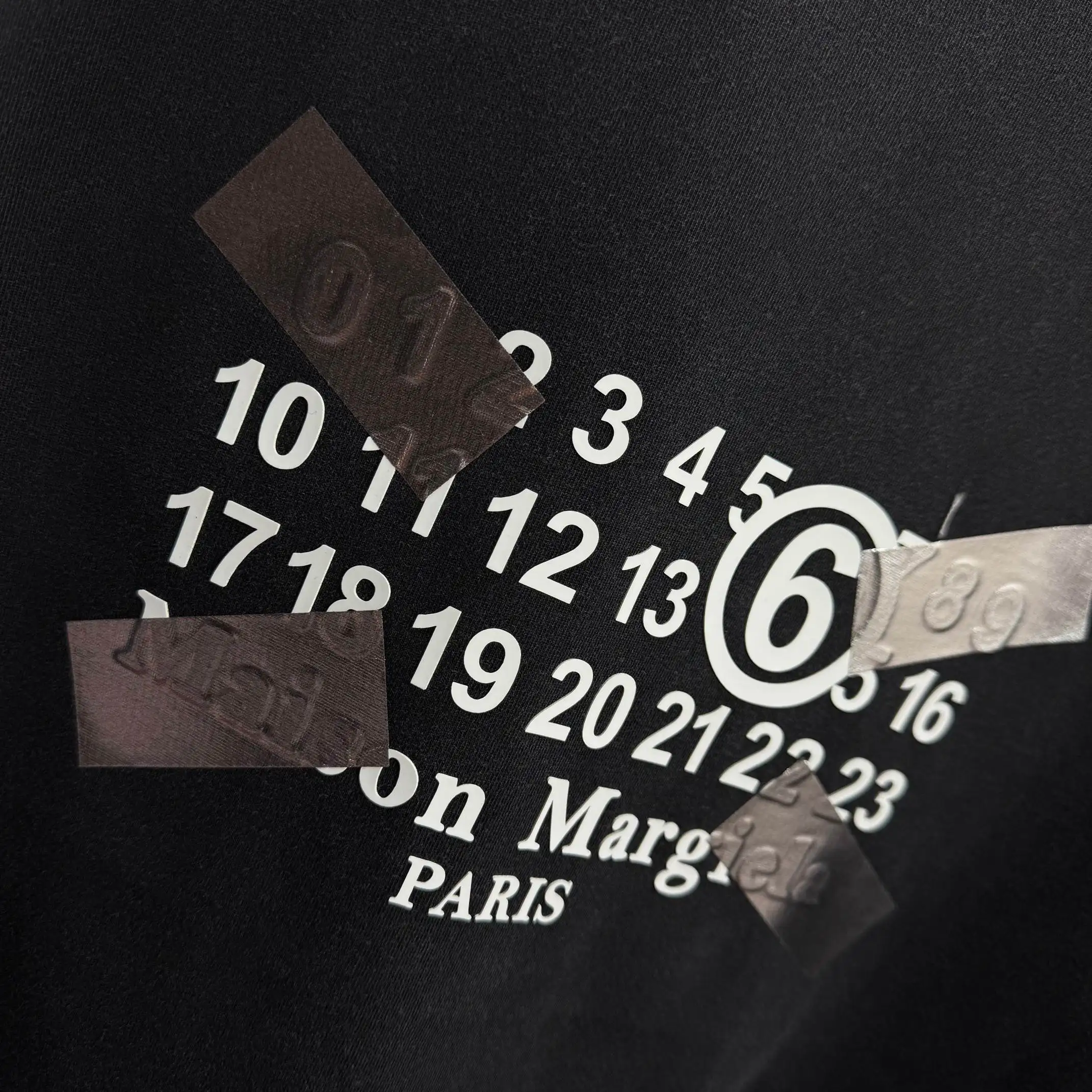 MM6 Maison Margiela Distressed Logo T-Shirt D15015101 — view 5