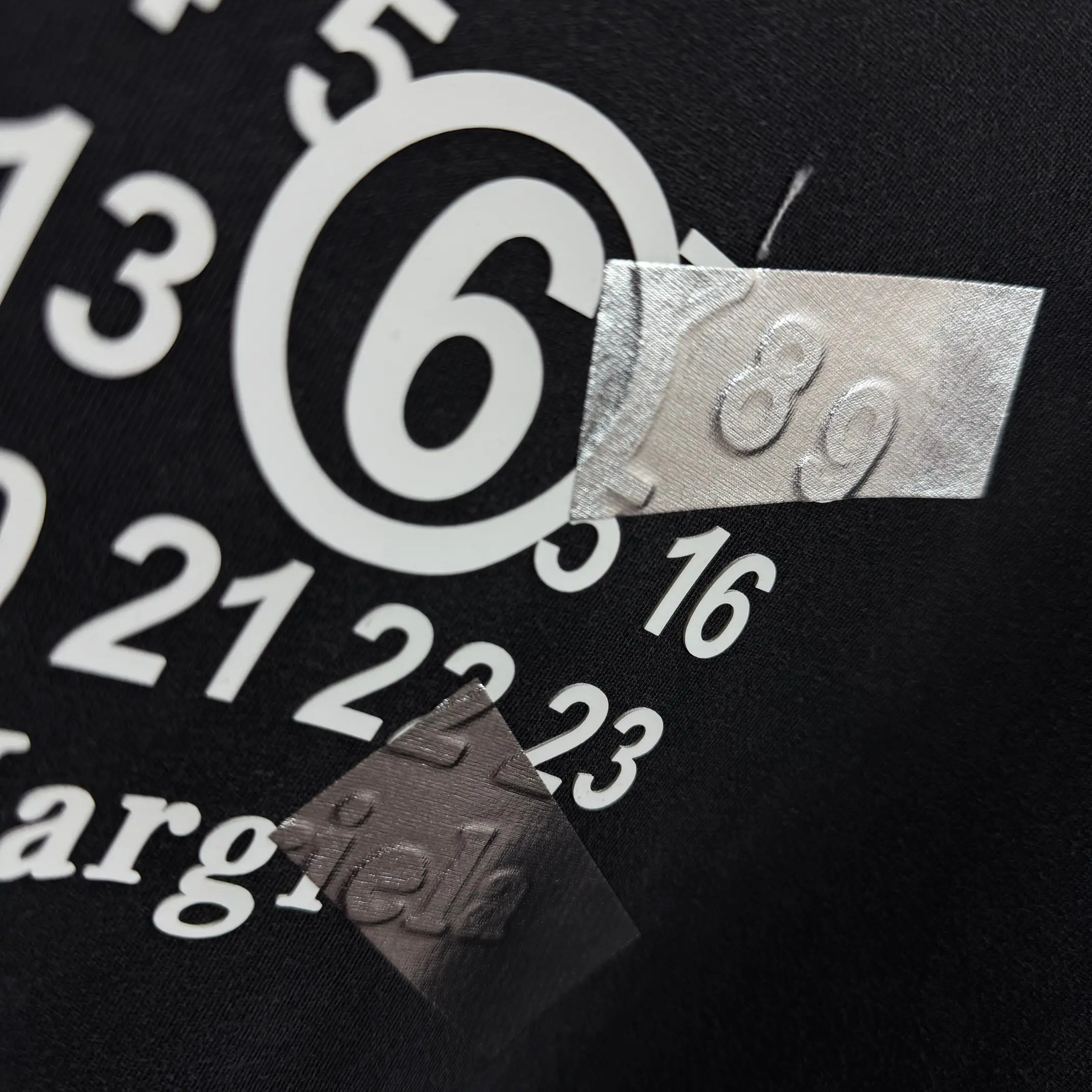 MM6 Maison Margiela Distressed Logo T-Shirt D15015101 — view 7