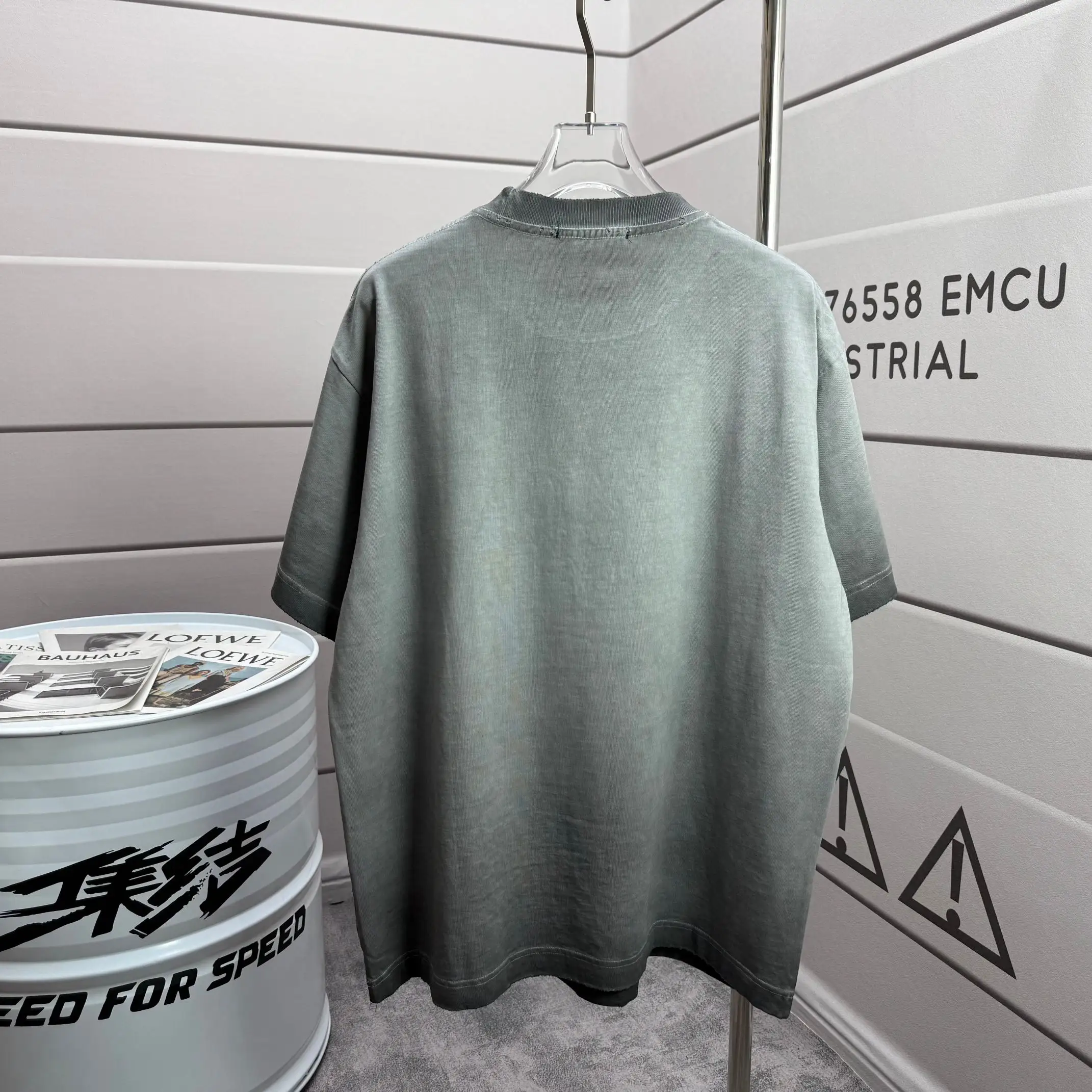 MM6 Maison Margiela Distressed Logo T-Shirt D15015102 — view 2
