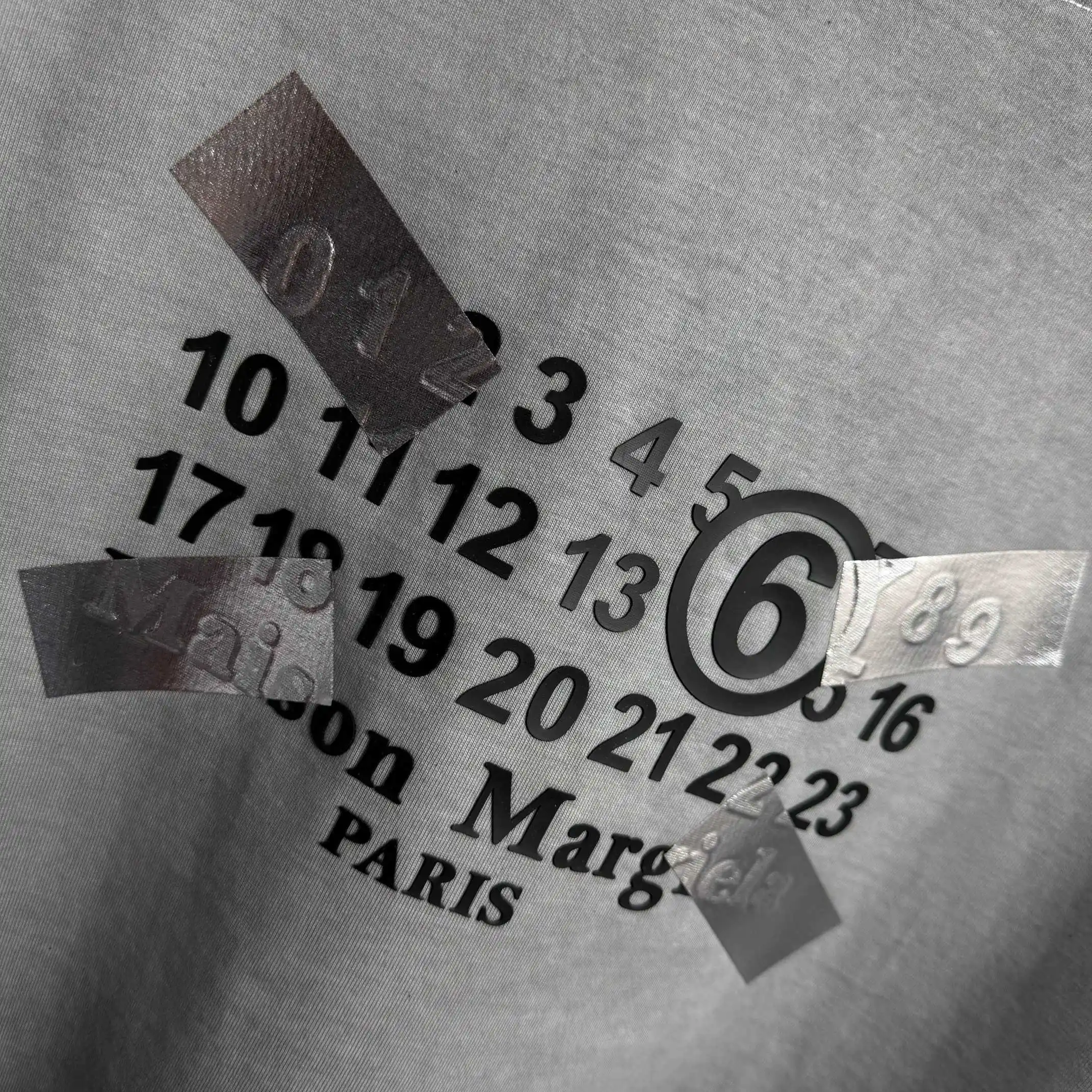 MM6 Maison Margiela Distressed Logo T-Shirt D15015102 — view 5