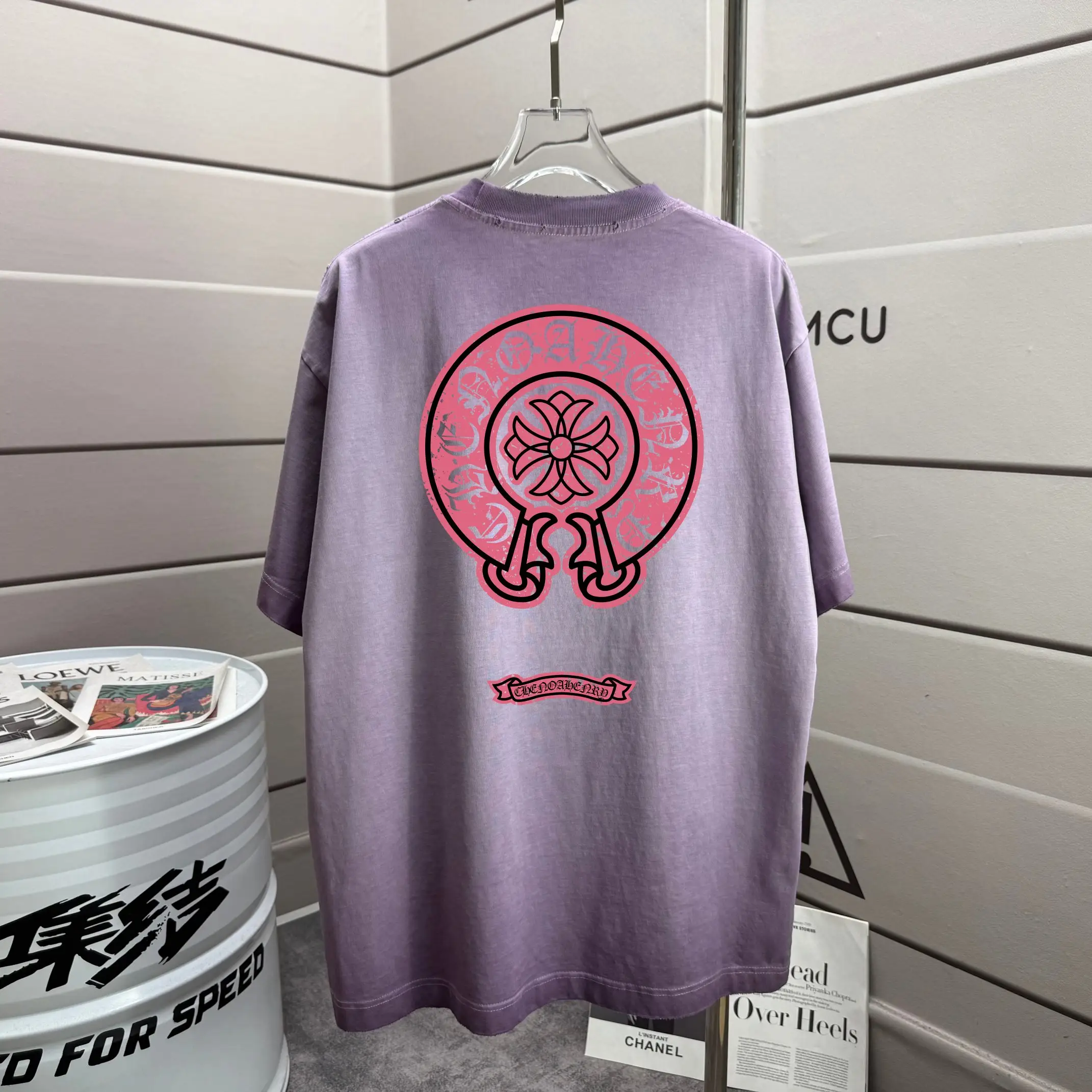 Logo Graphic Washed Cotton T-Shirt D16012851