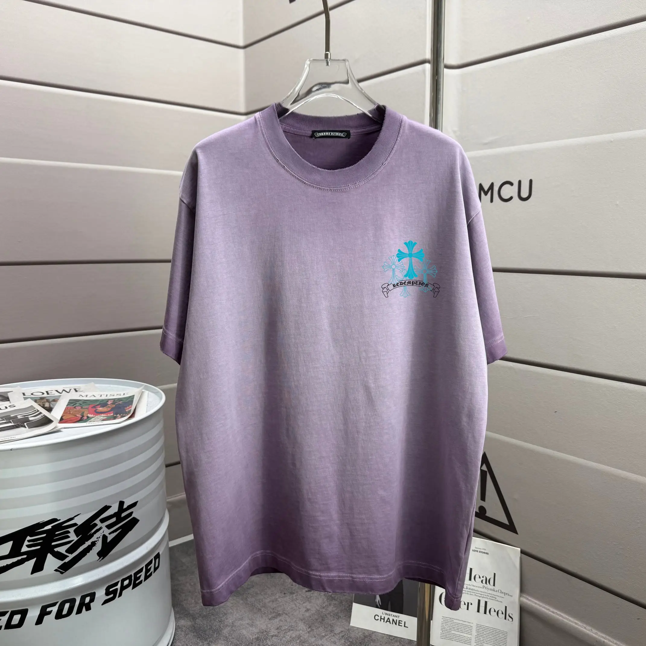 Washed Distressed Graphic T-Shirt D16012855 — view 2