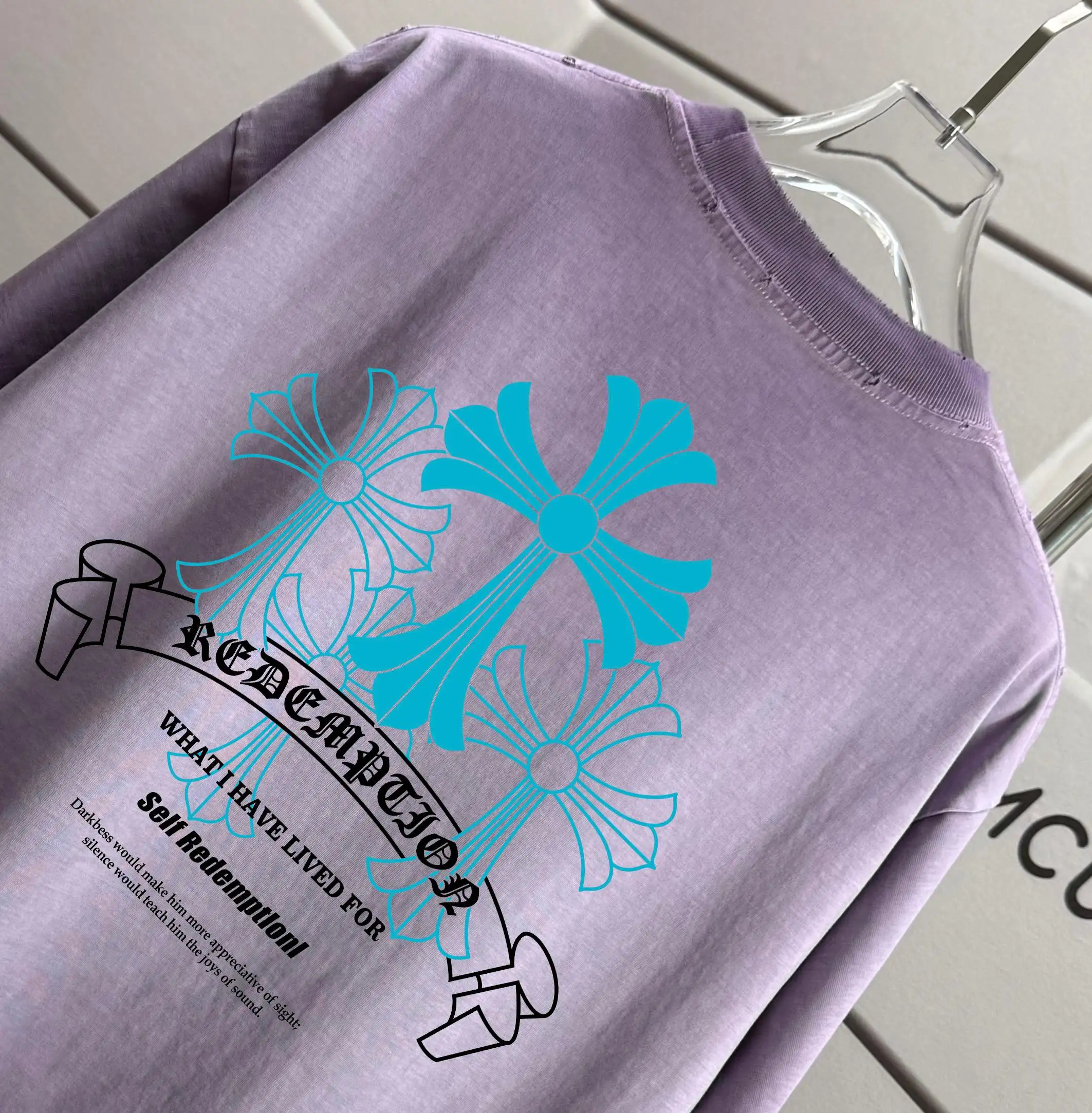 Washed Distressed Graphic T-Shirt D16012855 — view 3