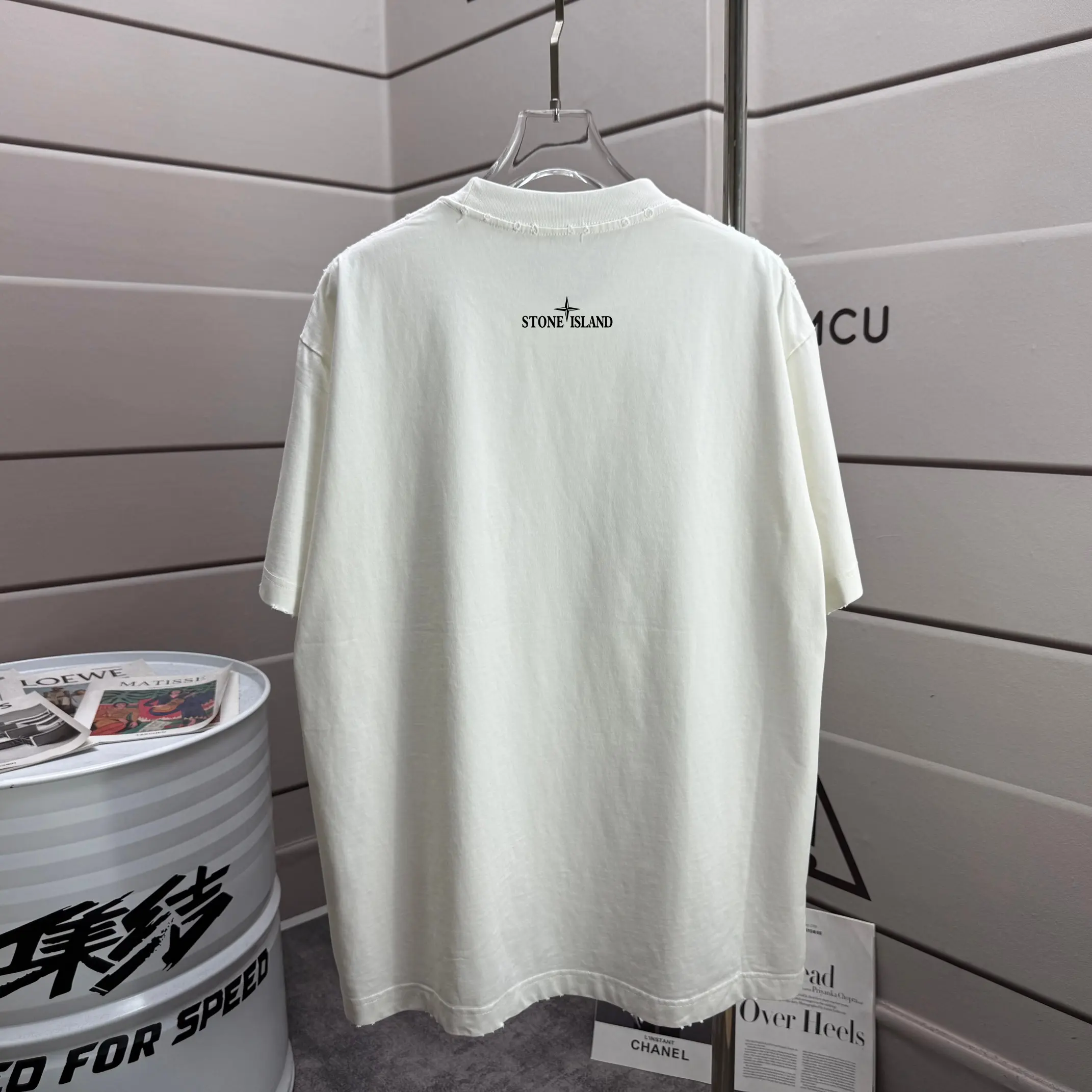 Compass Logo Graphic Cotton T-Shirt D16012895 — view 2