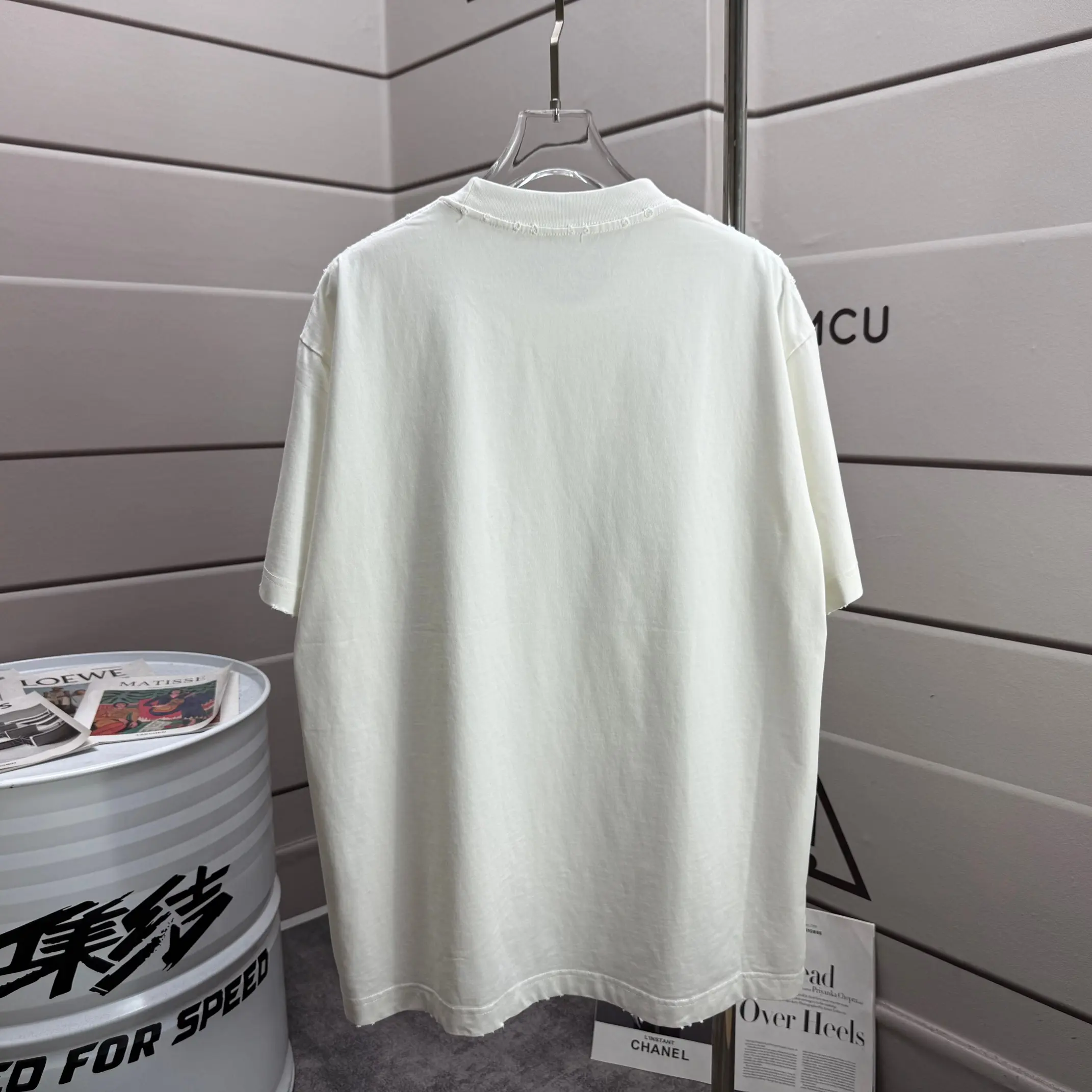Compass Logo Graphic Cotton T-Shirt D16012899 — view 2