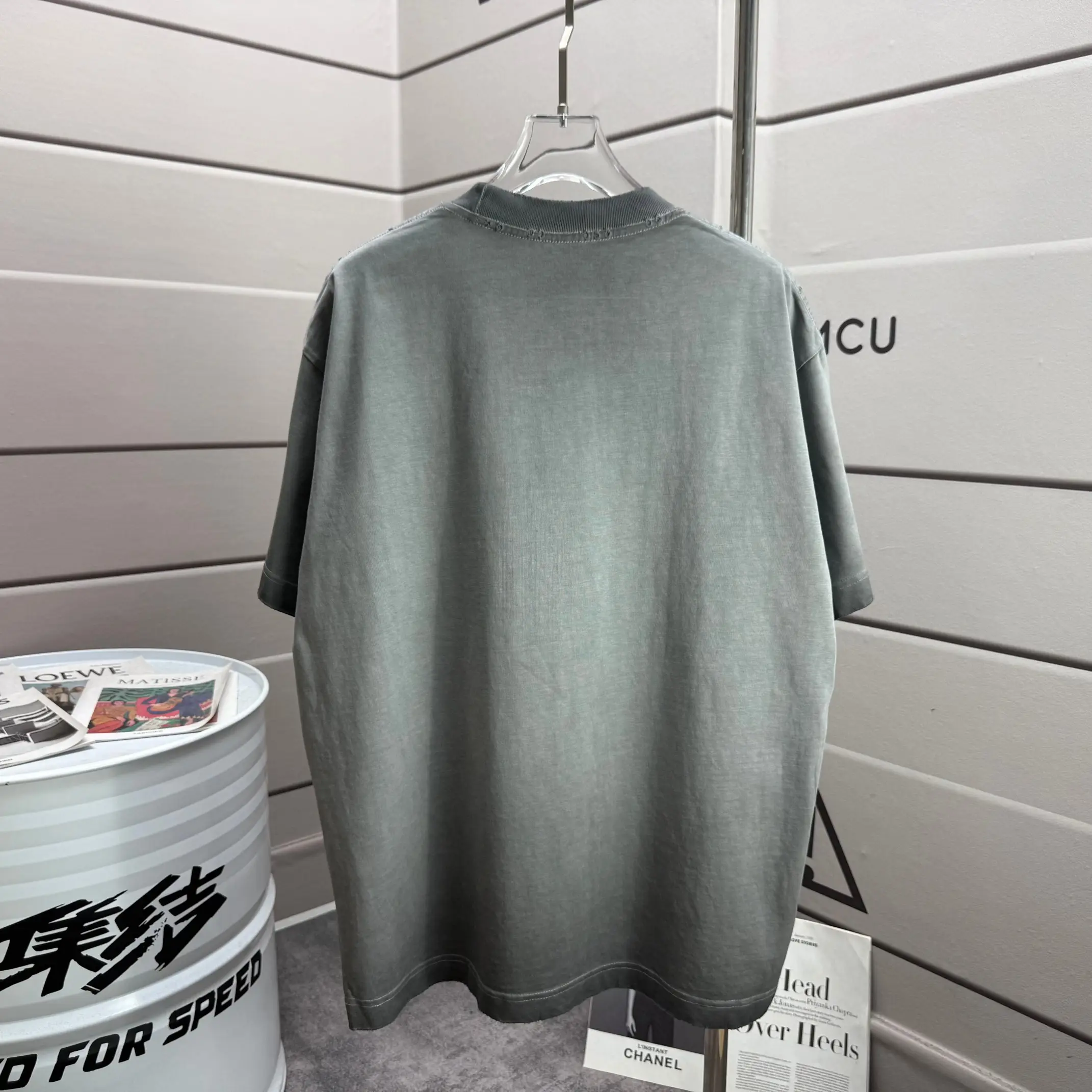Compass Logo Graphic Cotton T-Shirt D16012901 — view 2
