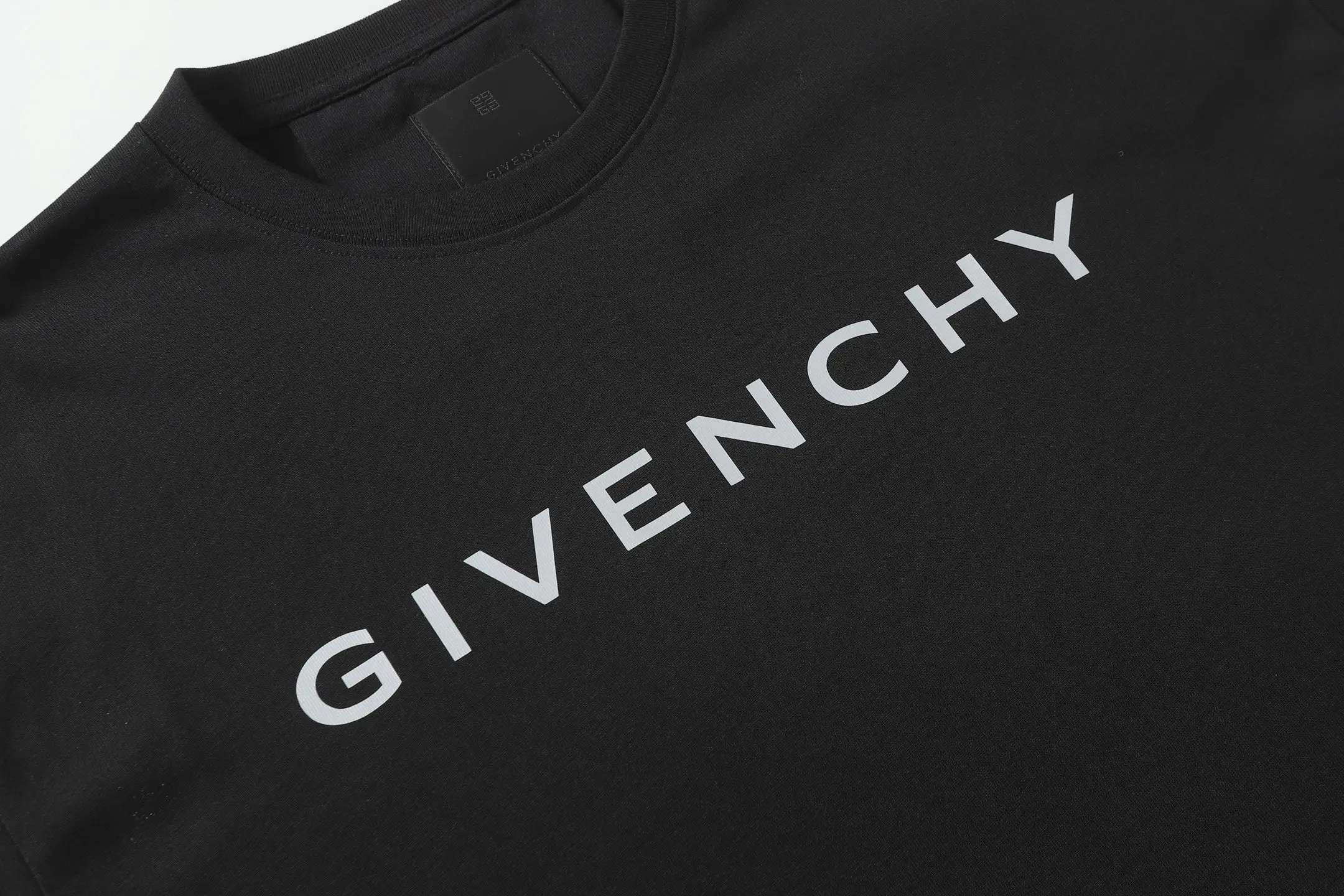 Reflective Logo Oversized Cotton T-Shirt D9013711 — view 4