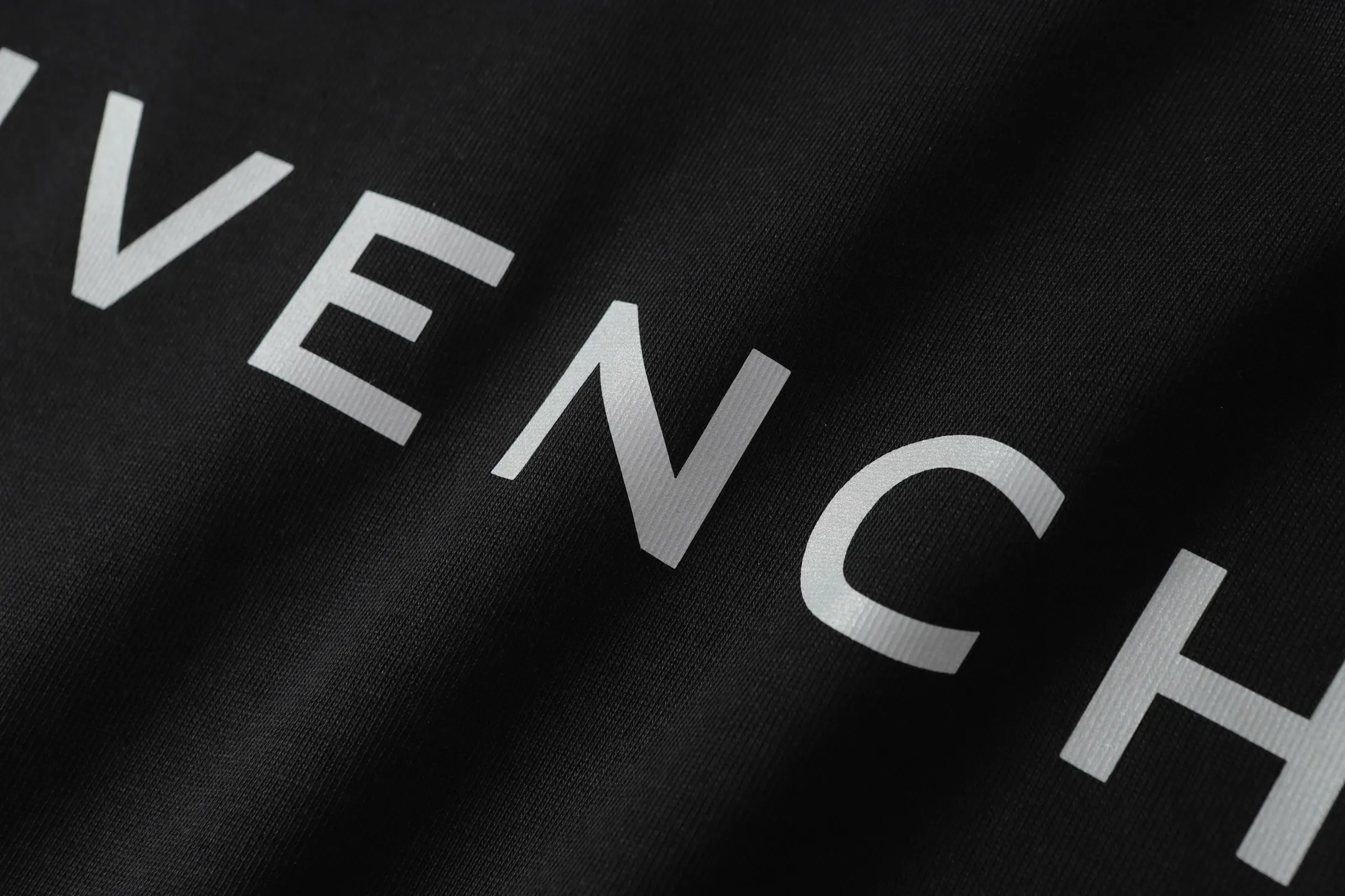 Reflective Logo Oversized Cotton T-Shirt D9013711 — view 5