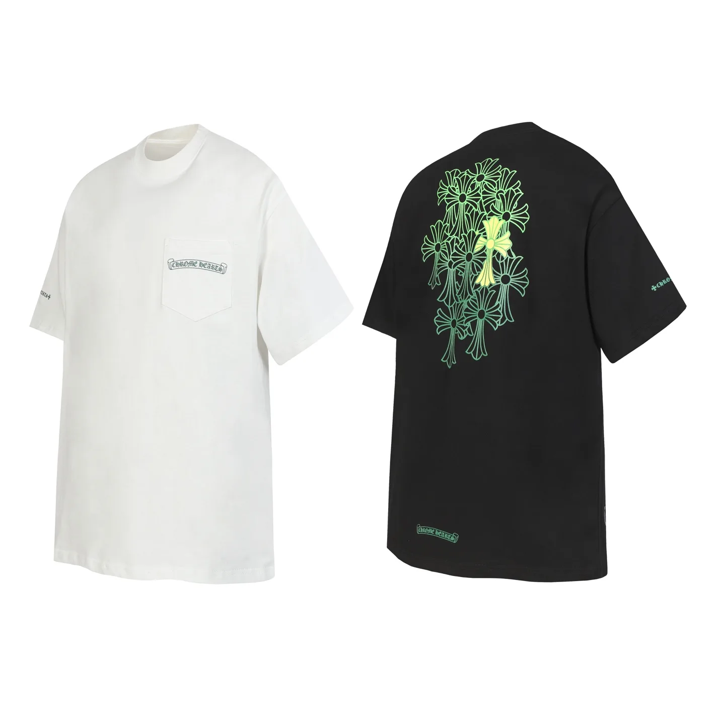 Chrome Hearts Cross Graphic Pocket T-Shirt D10013514