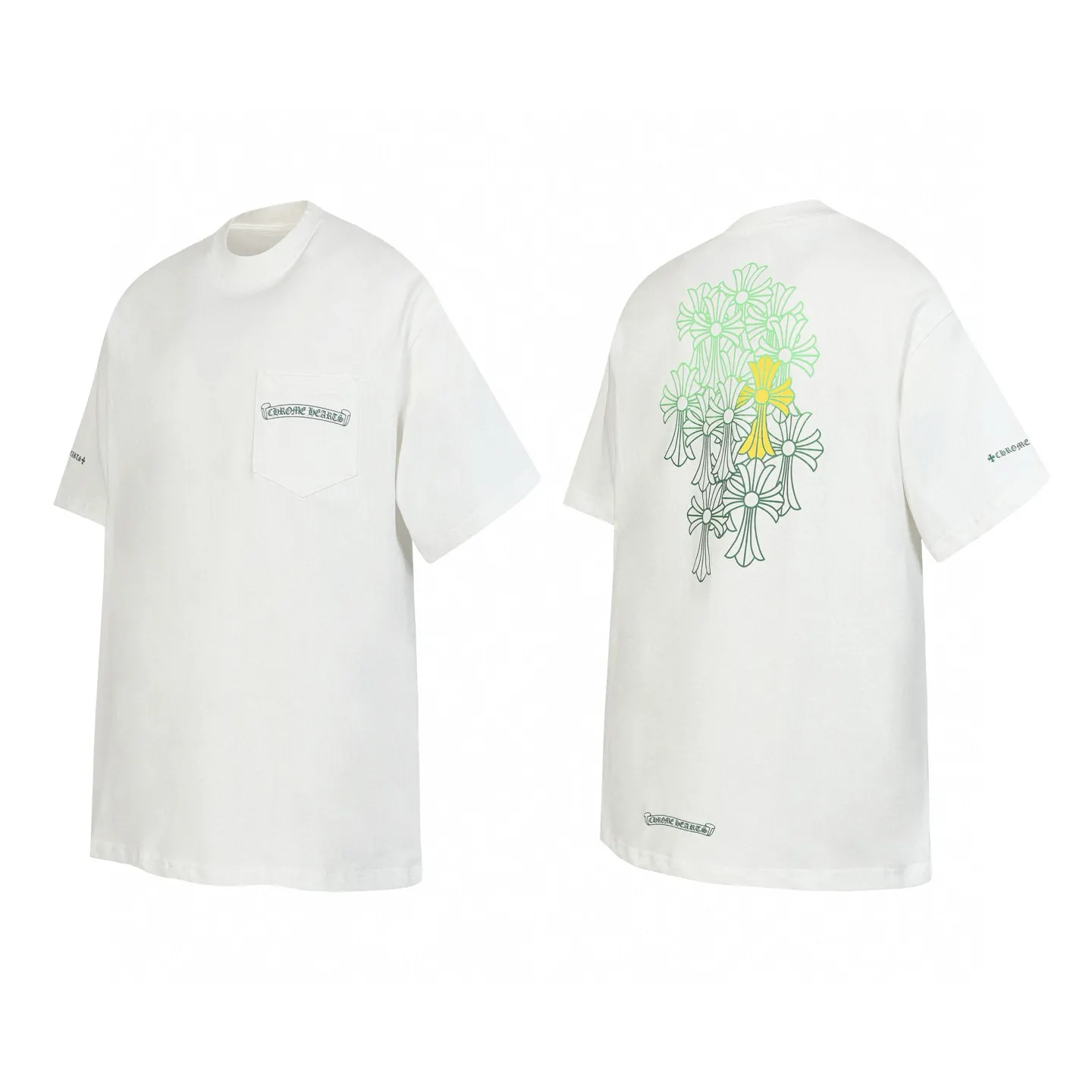 Chrome Hearts Cross Graphic Pocket T-Shirt D10013514 — view 5