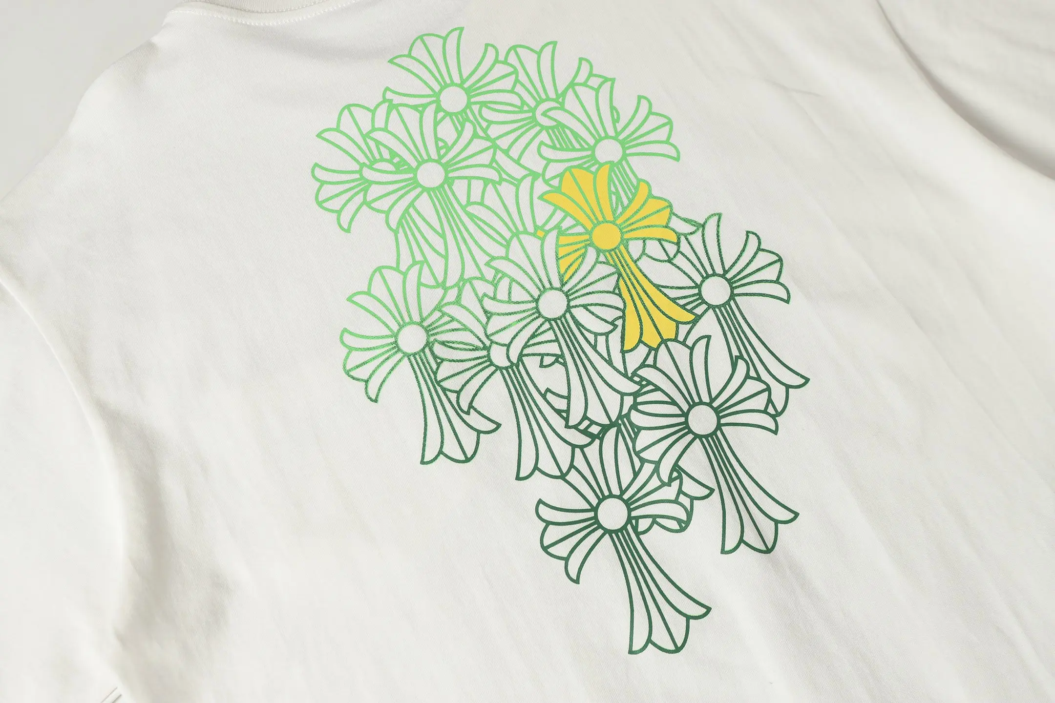 Cross Print Pocket T-Shirt D10013512 — view 9