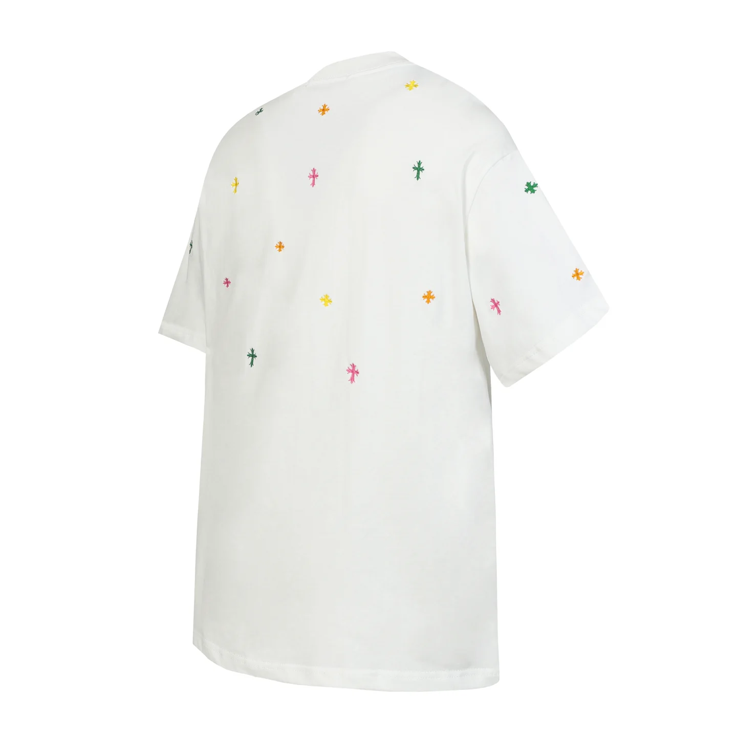 Embroidered Cross Logo Cotton T-Shirt D10013522 — view 3