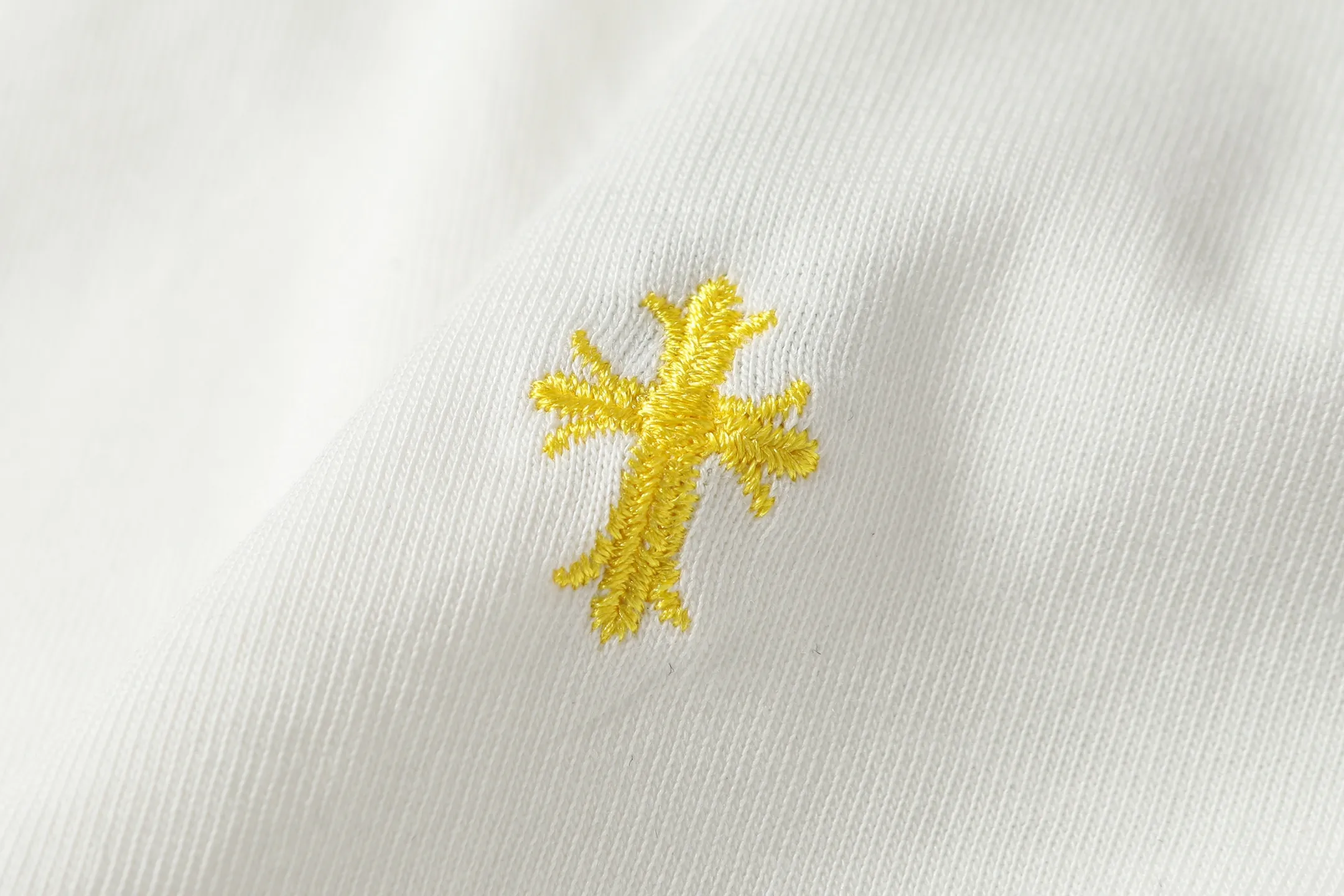 Embroidered Cross Logo Cotton T-Shirt D10013522 — view 7