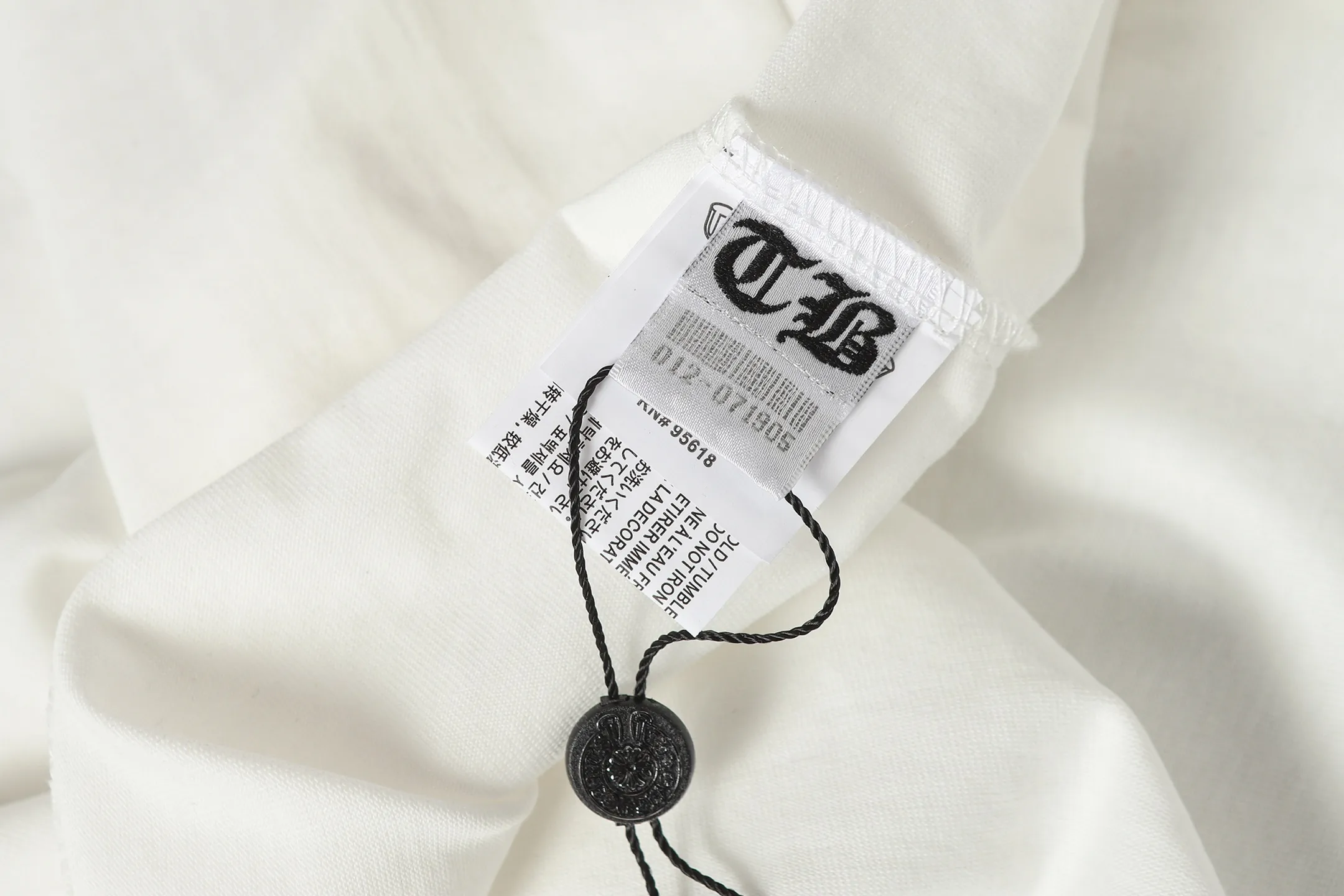 Embroidered Cross Logo Cotton T-Shirt D10013522 — view 9
