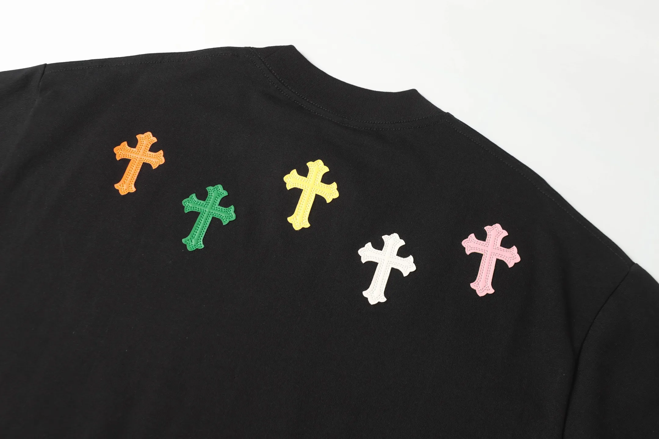 Logo Embroidery Cotton Jersey T-Shirt D9513672 — view 6