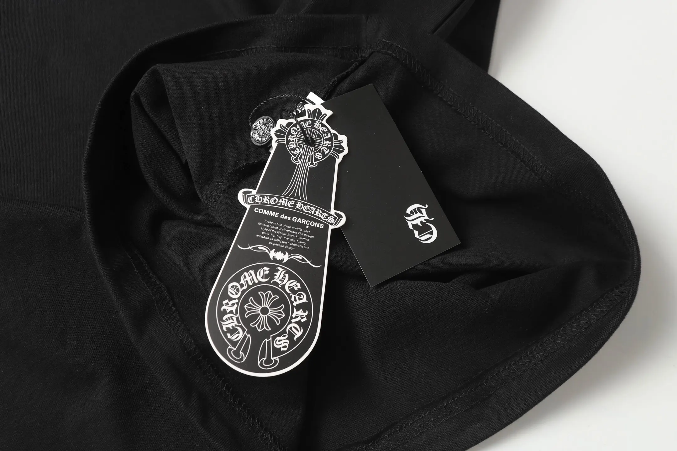 Logo Embroidery Cotton Jersey T-Shirt D9513672 — view 9