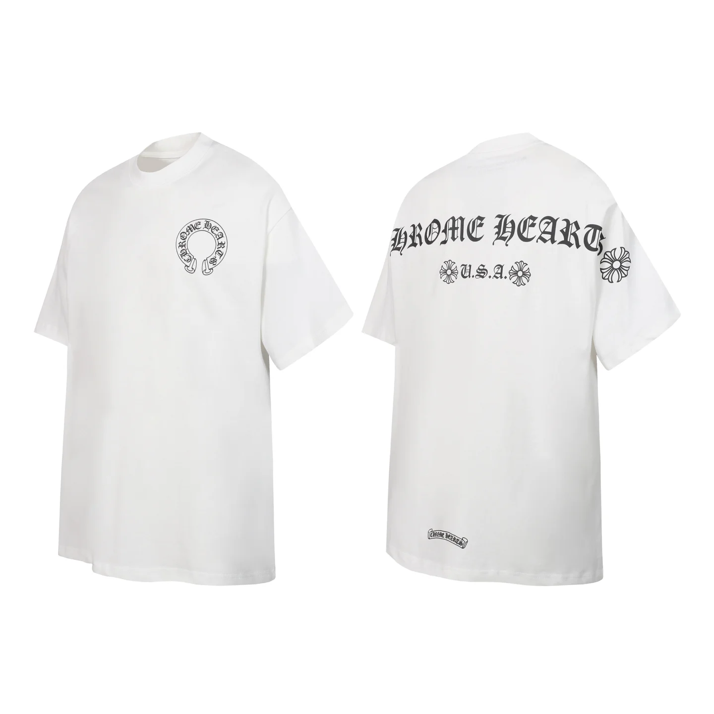 Logo Print Cotton Jersey T-Shirt D9513696 — view 2