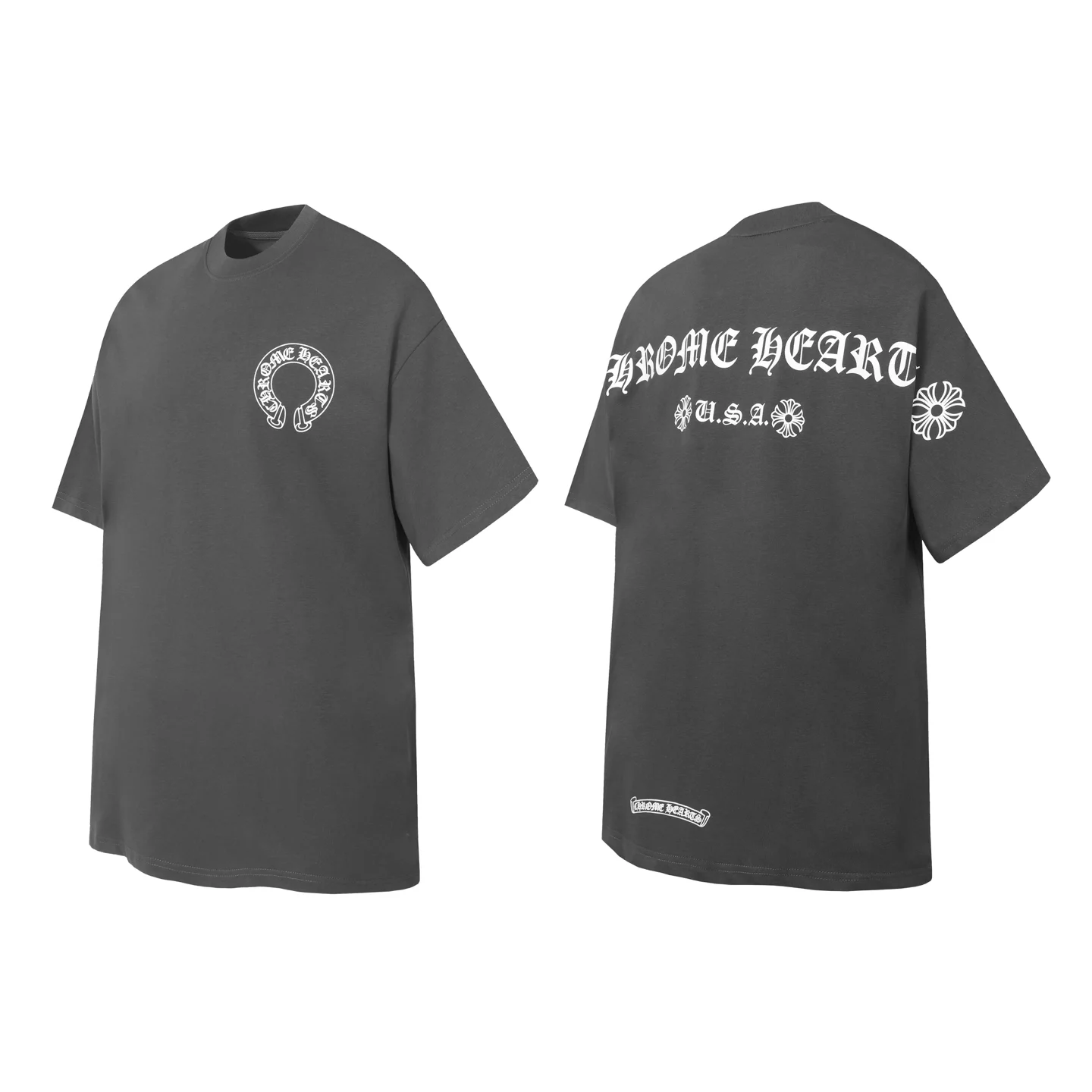 Horseshoe Logo Oversized Cotton T-Shirt D9513693