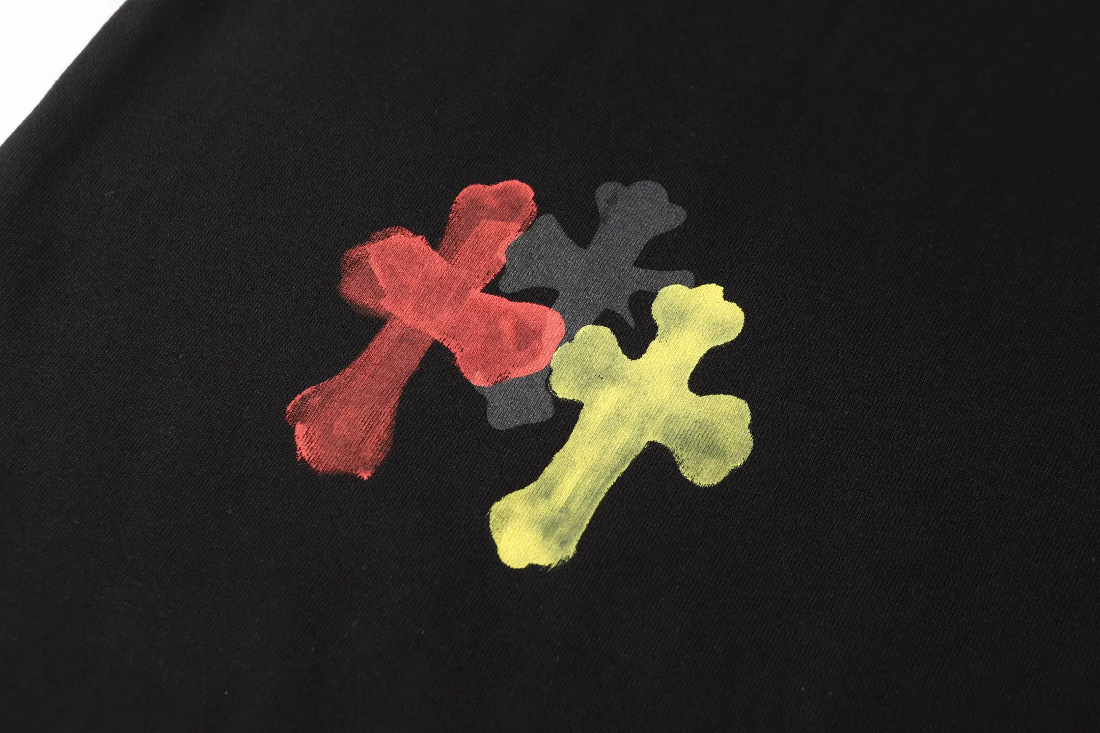 Sex Records Hand-Painted Cross T-Shirt D10513624 — view 6