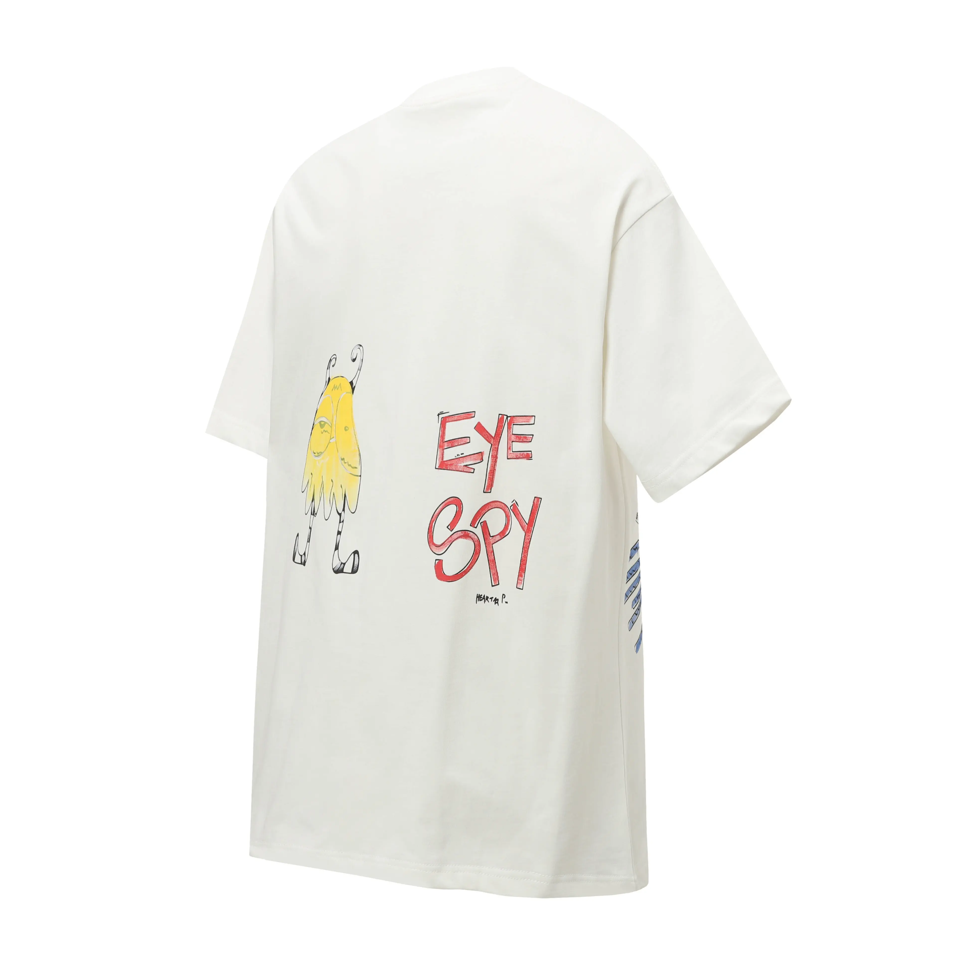 Graffiti Print Cotton T-Shirt D10513628 — view 2