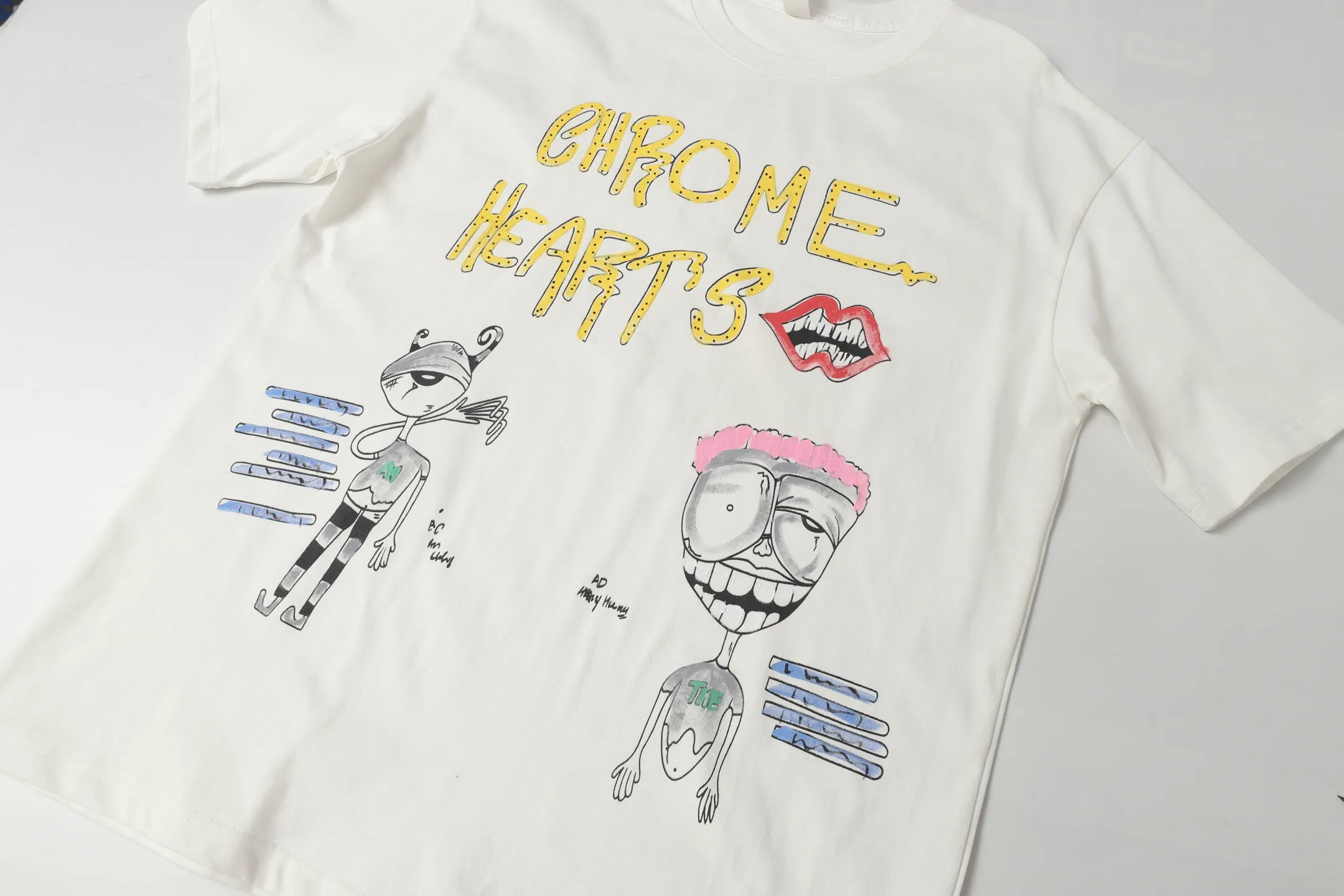 Graffiti Print Cotton T-Shirt D10513628 — view 4