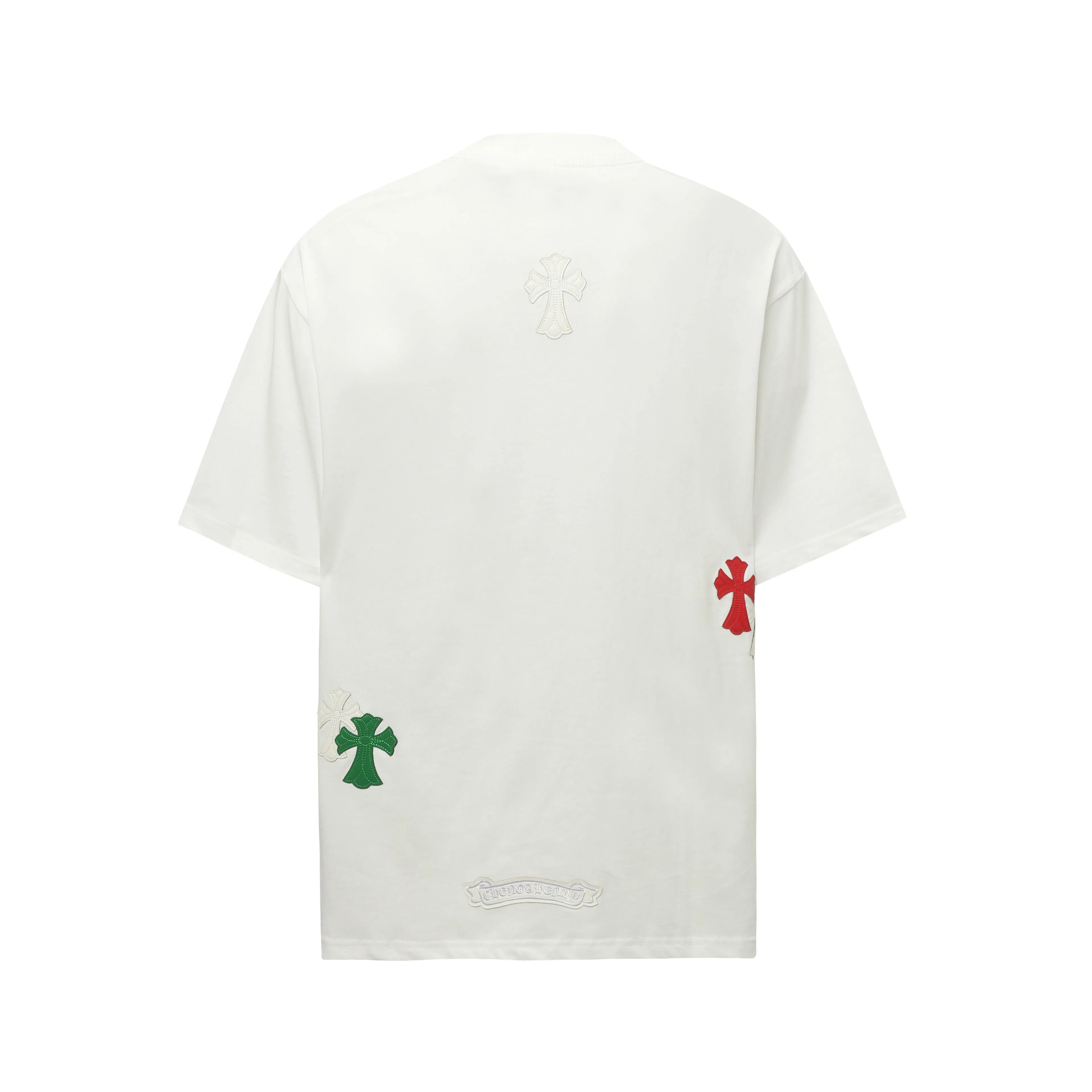 Chrome Hearts Cross Patch Embroidered T-Shirt D10013647 — view 5