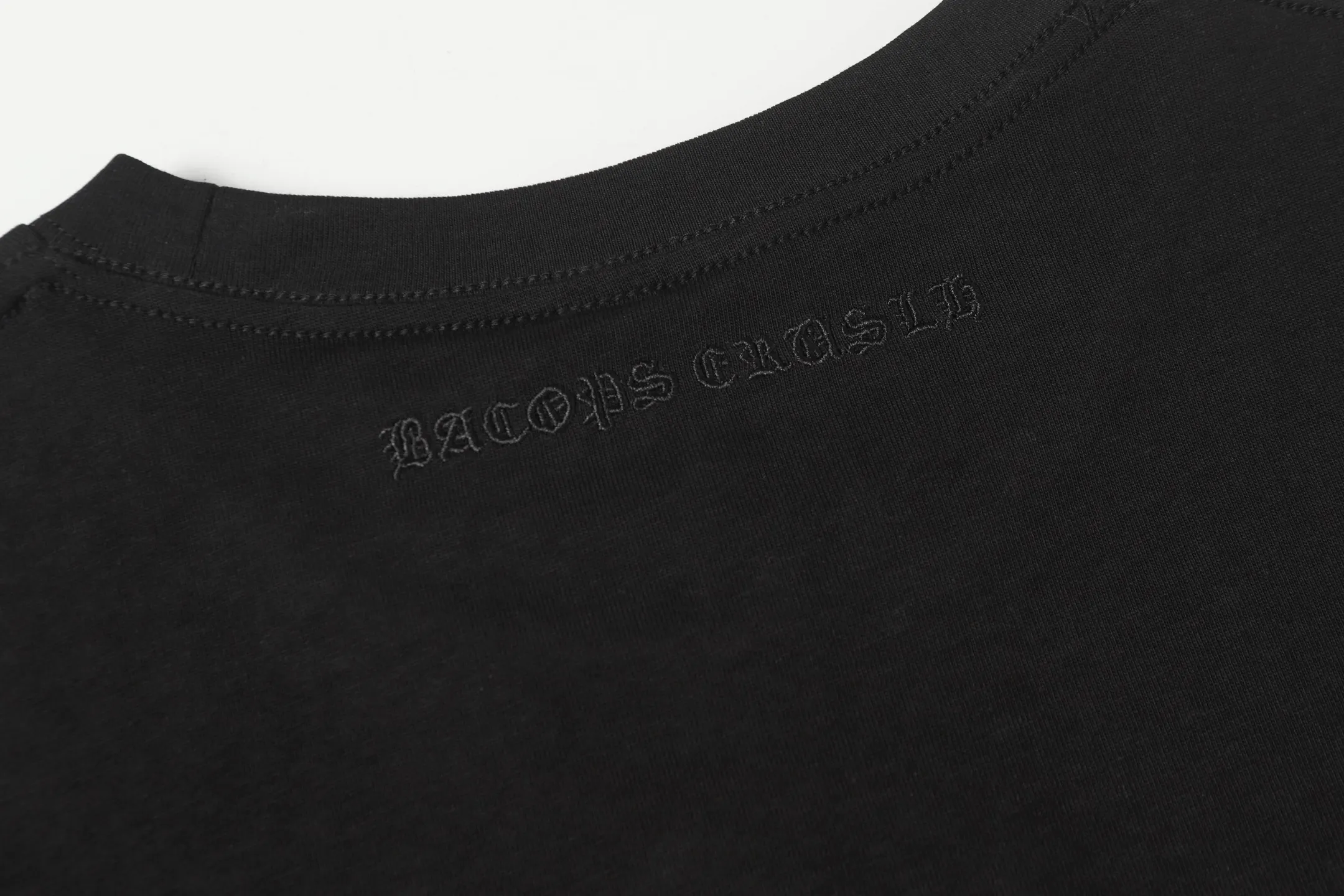 Embroidered Horseshoe Logo Cotton T-Shirt D9513648 — view 7